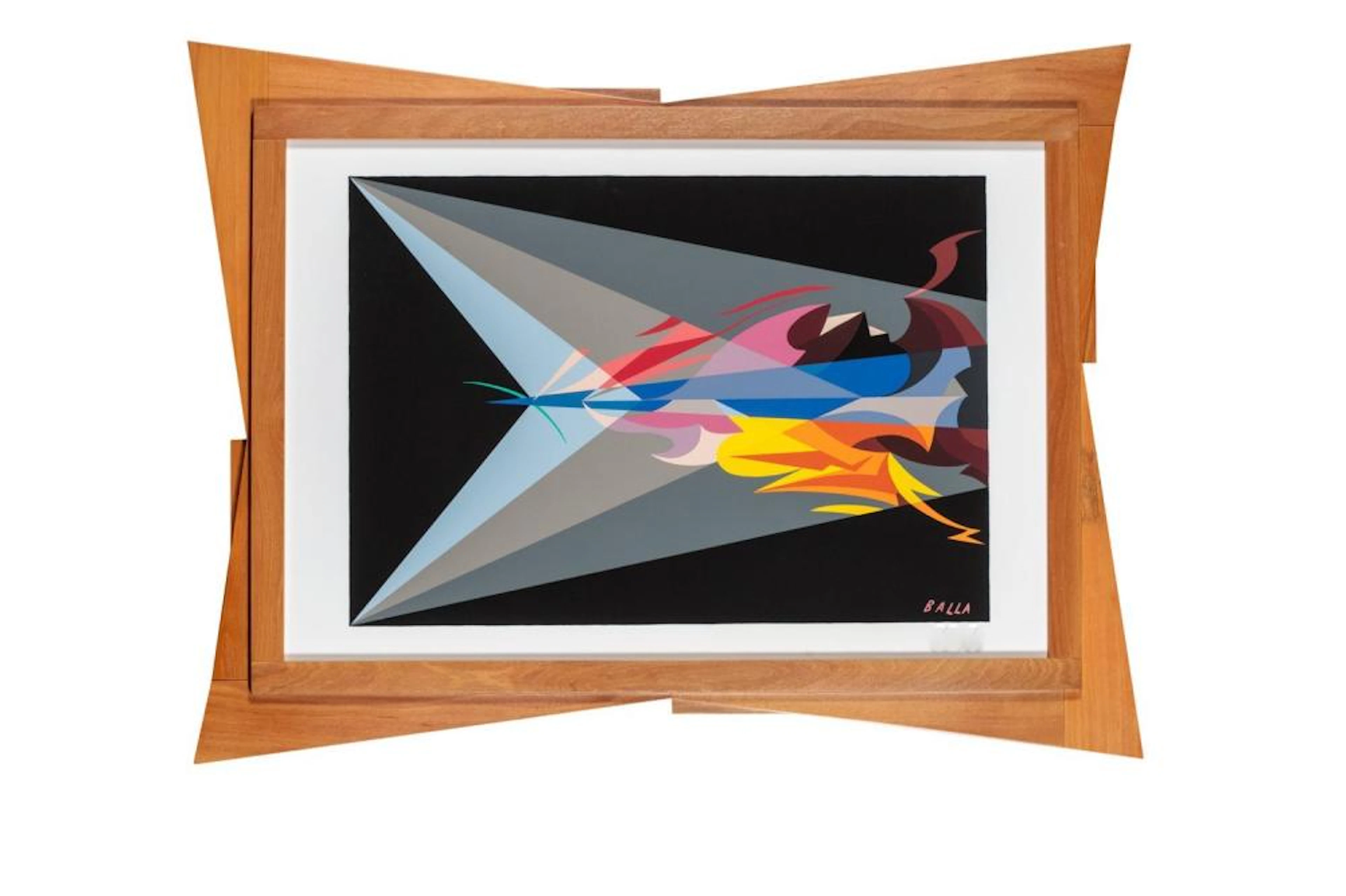 Giacomo Balla (Torino 1871-Roma 1958) - Scienza contro oscurantismo