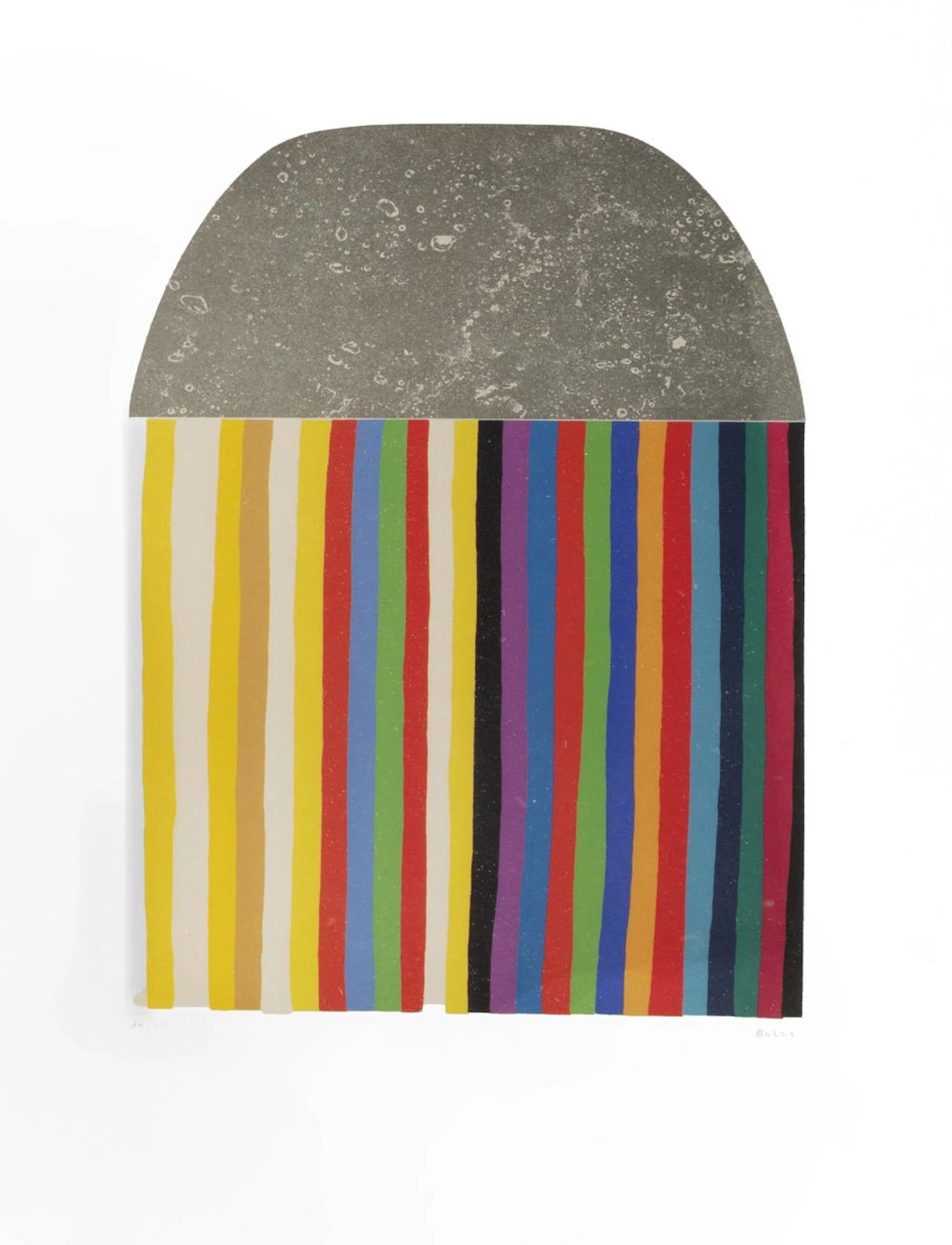 Alberto Burri (Città di Castello 1915-Nizza 1995) - Acquaforte F - G- H, 1975