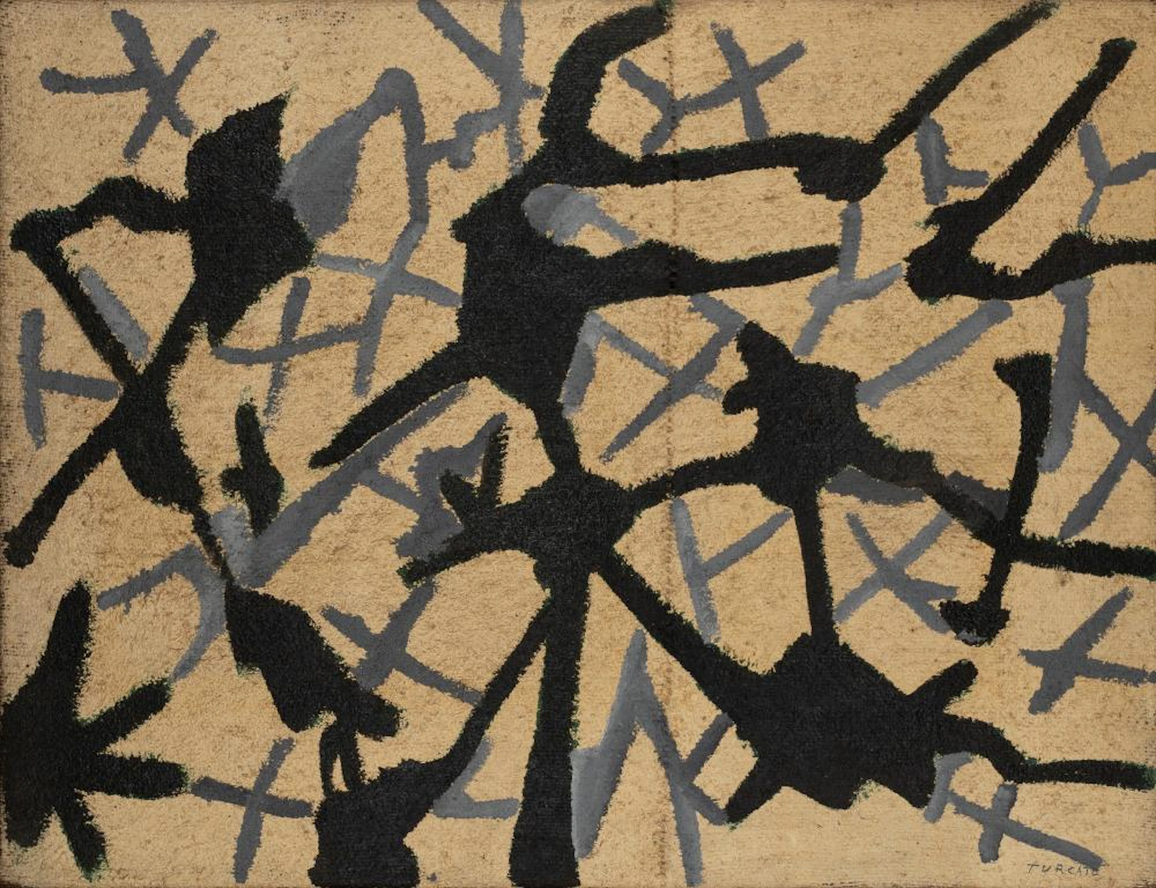 Giulio Turcato (Mantova 1912-Roma 1995) - Reticolo, 1959