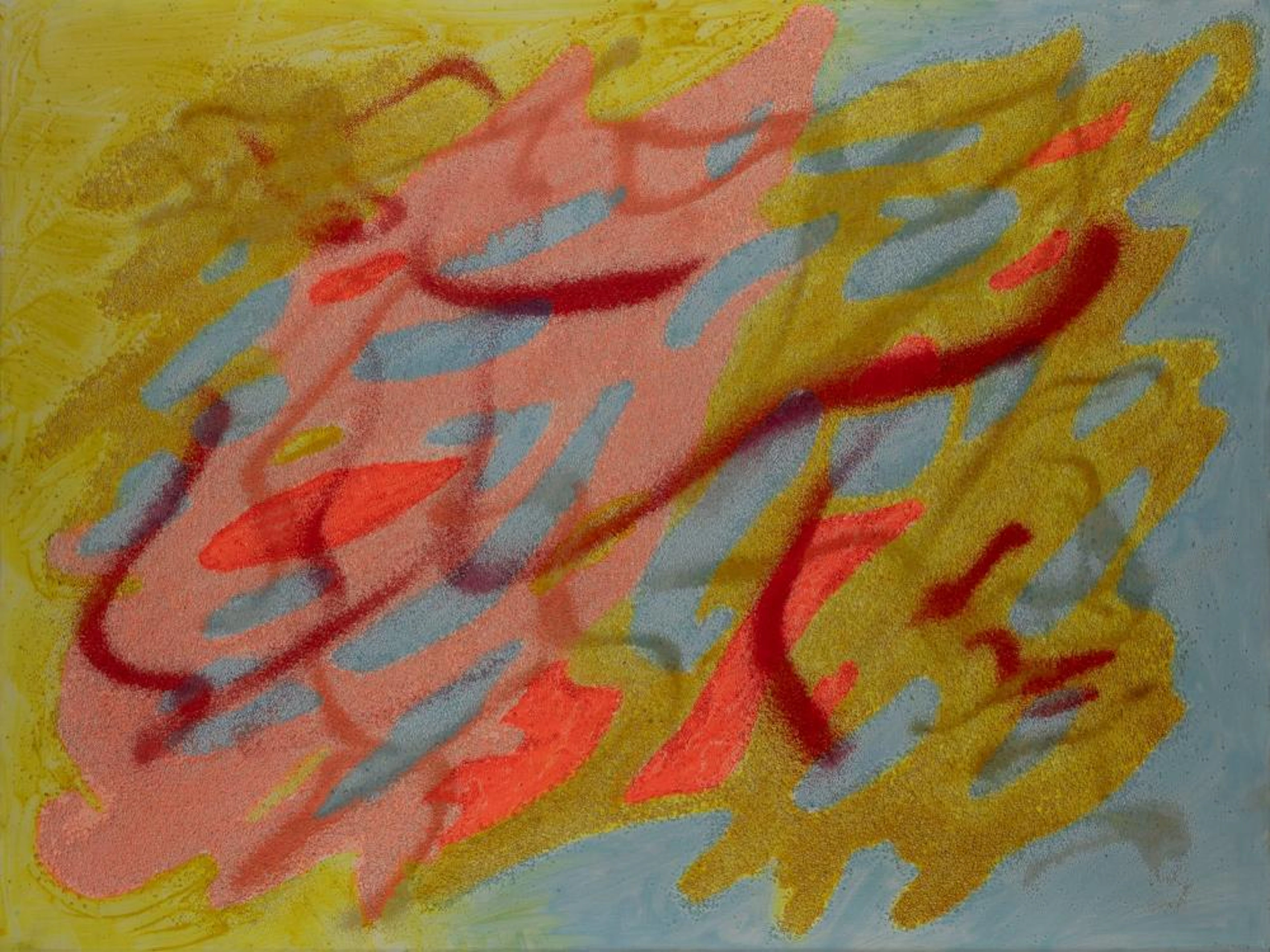 Giulio Turcato (Mantova 1912-Roma 1995) - Different continent, 1987