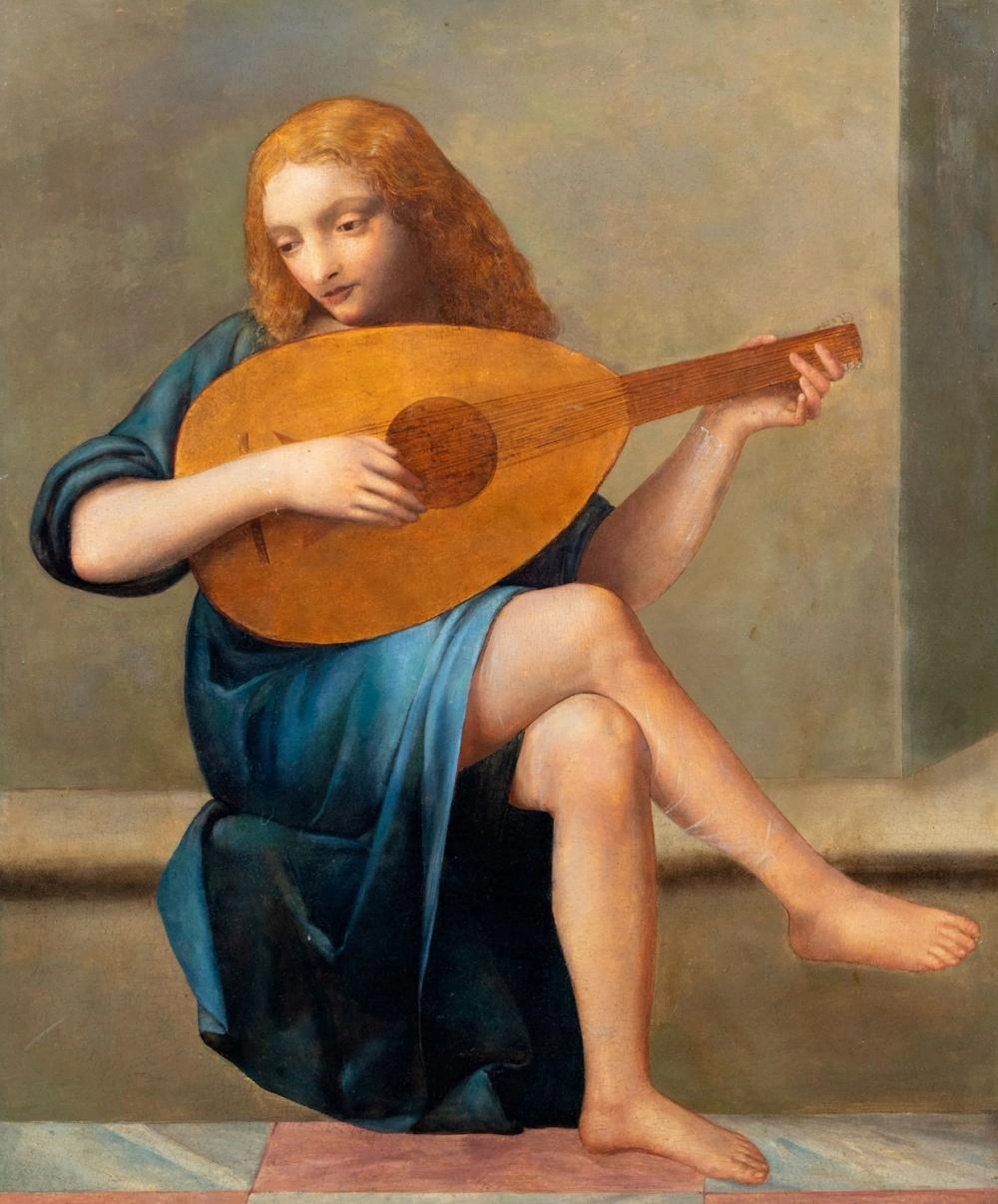 Imitatore di Bernardino Luini - Musician angel