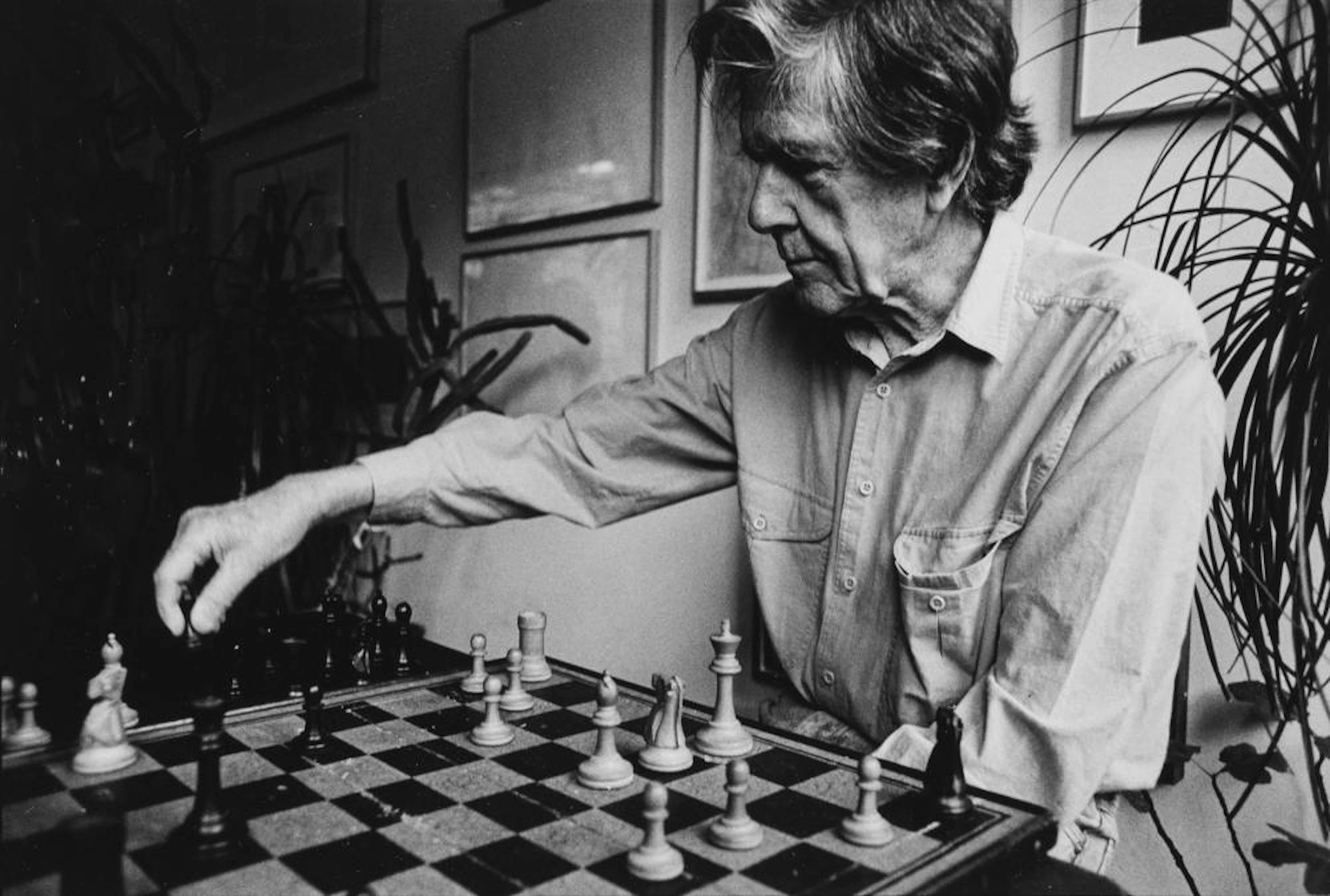Linke, Armin (1966) - John Cage, New York, 1988