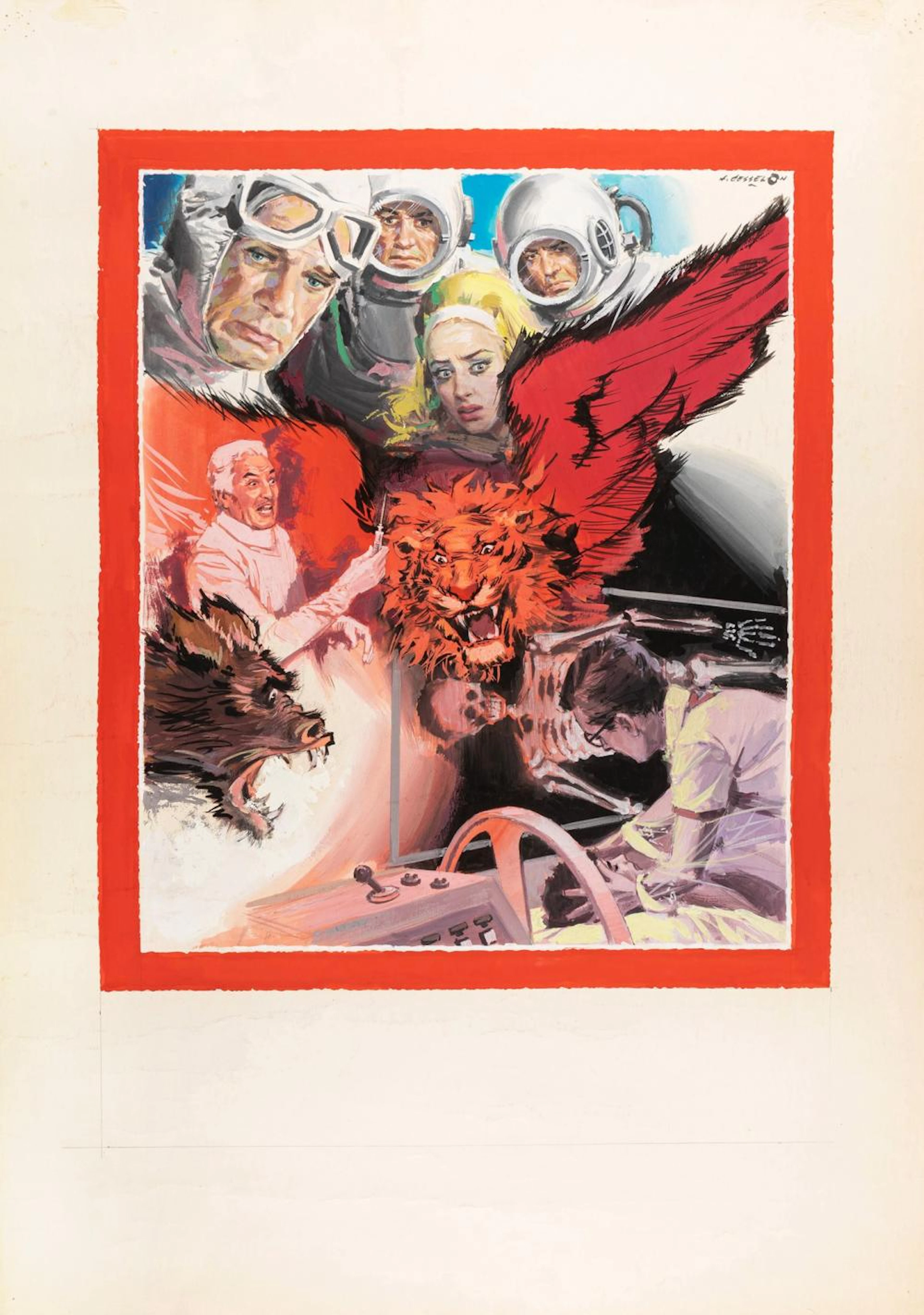 Angelo Cesselon - Latitude Zero (Latitude Zero), 1969