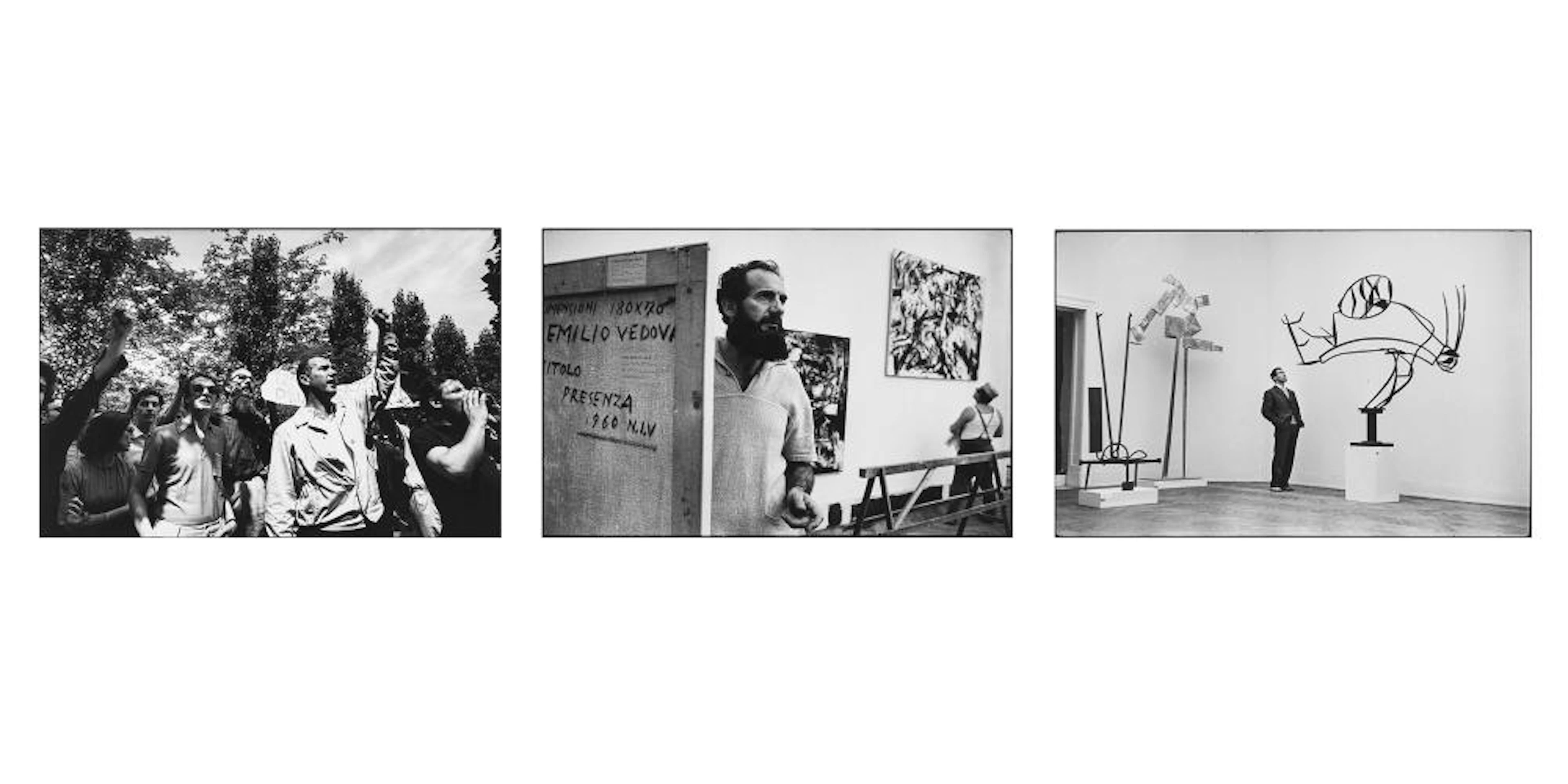 Ugo Mulas (1928-1973) - Luigi Nono e Emilio Vedova XXXIV...