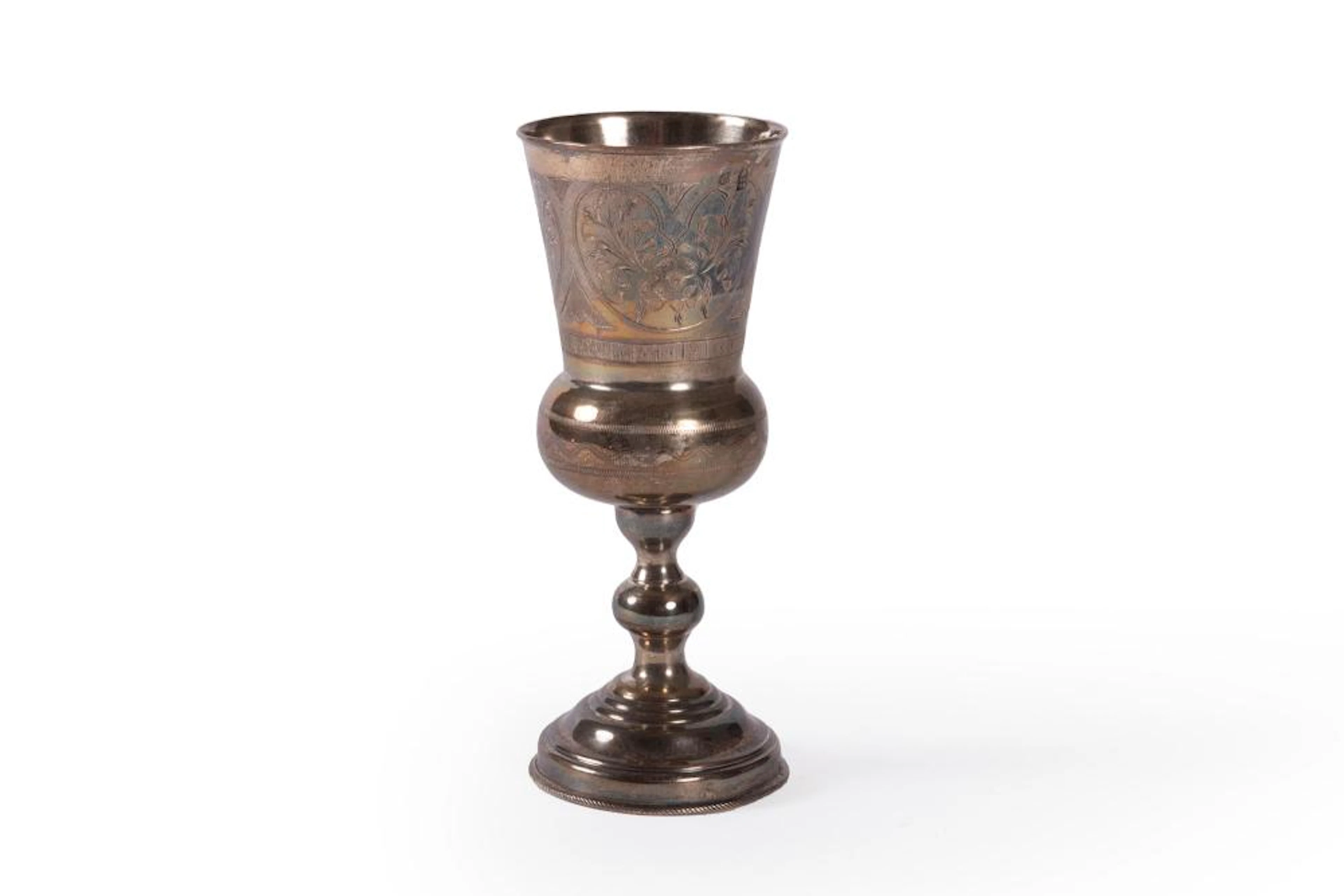 Piccolo calice in argento, Russia, secolo XIX