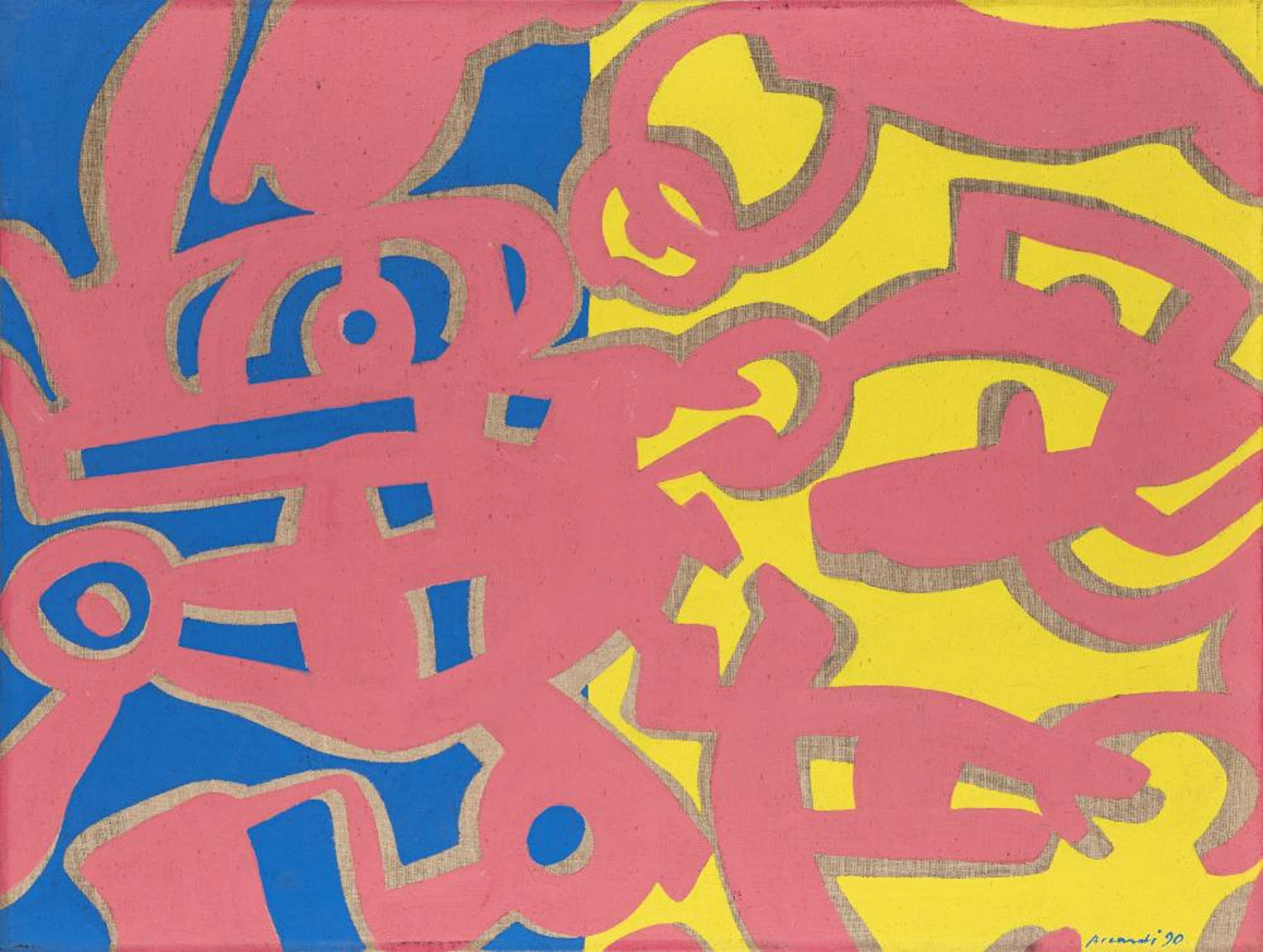 Carla Accardi (Trapani 1924-Roma 2014) - Untitled, 1990