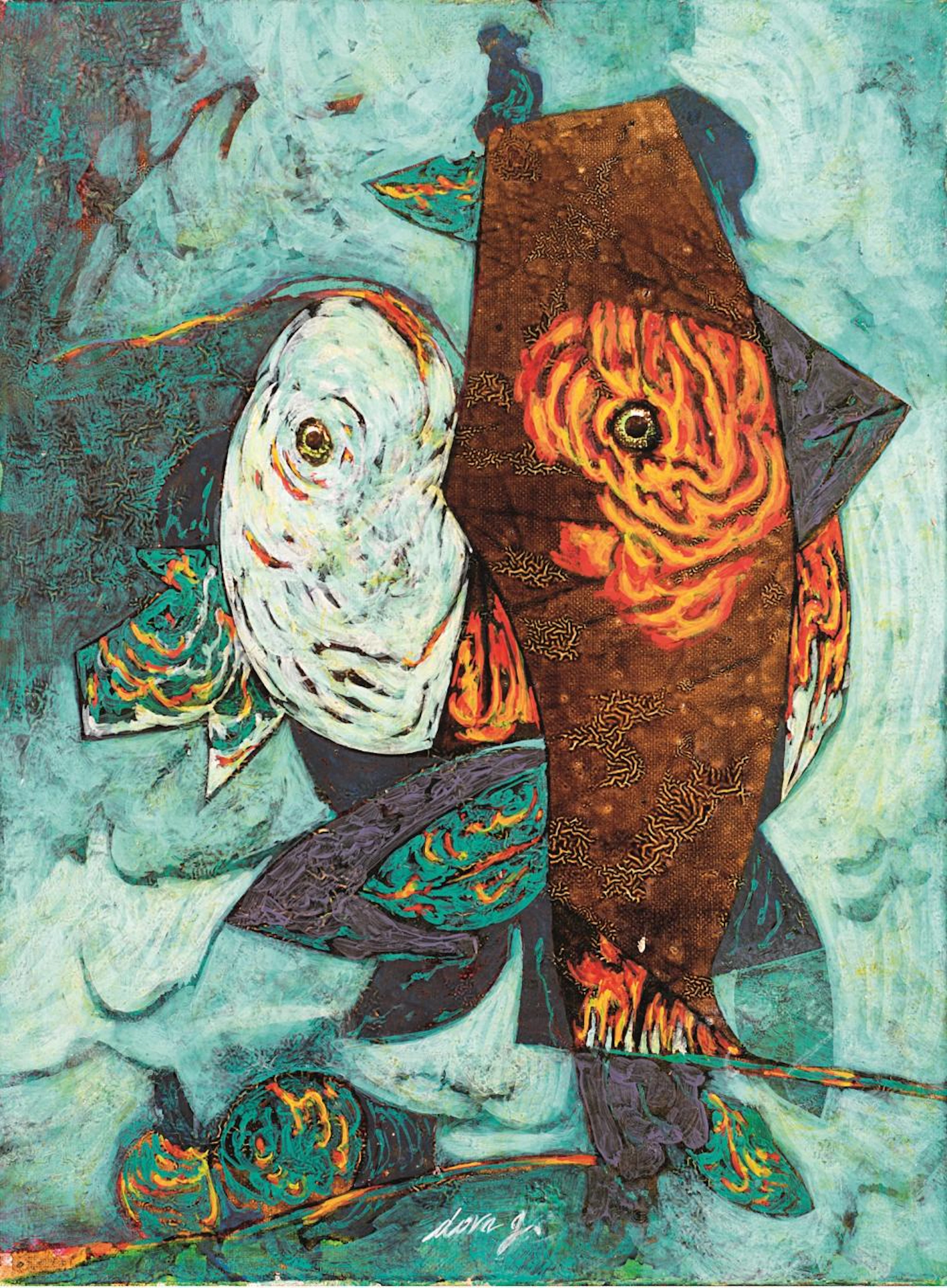 Gianni Dova (Roma 1925-Pisa 1991) - Untitled
