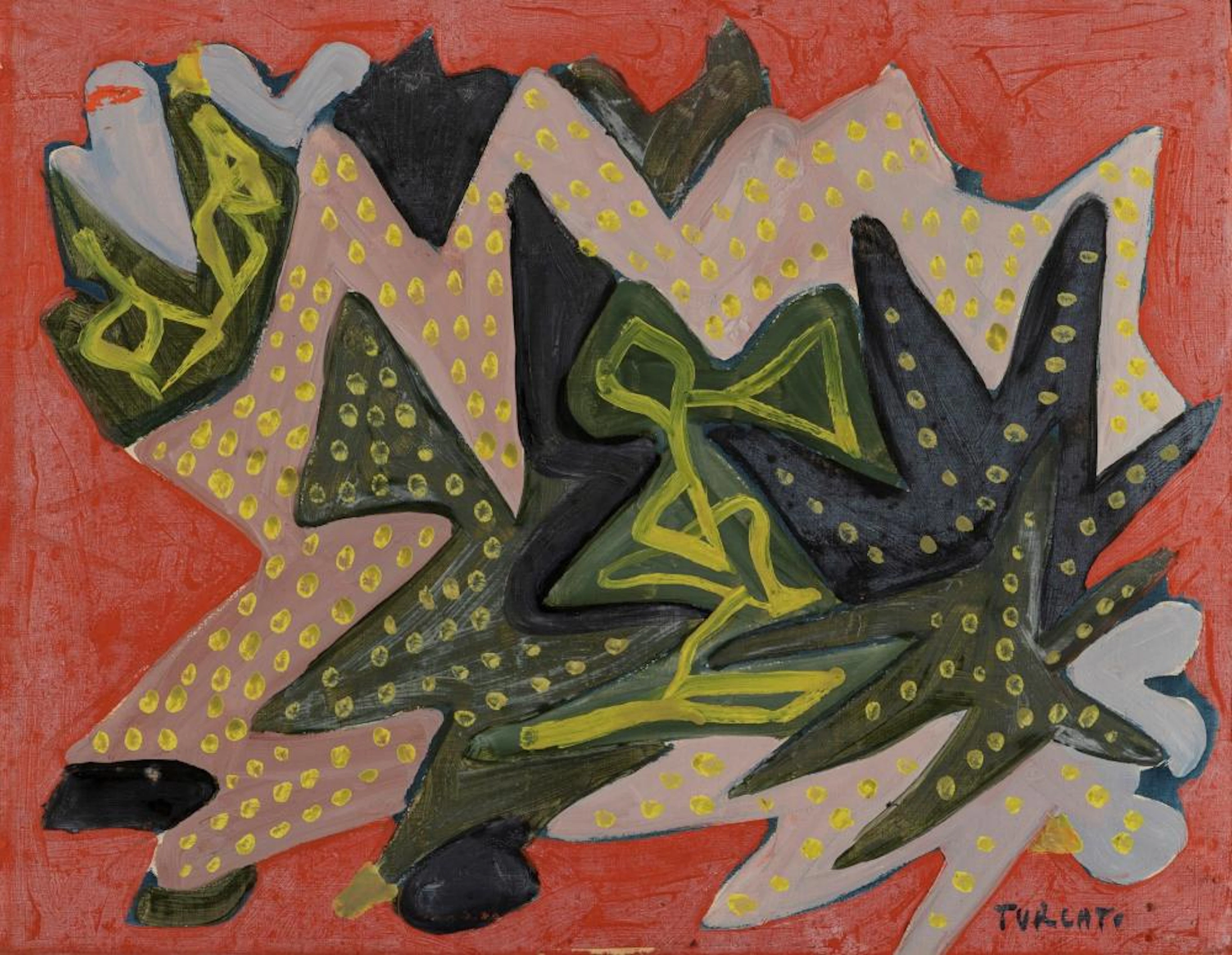 Giulio Turcato (Mantova 1912-Roma 1995) - Composizione III, 1953-54