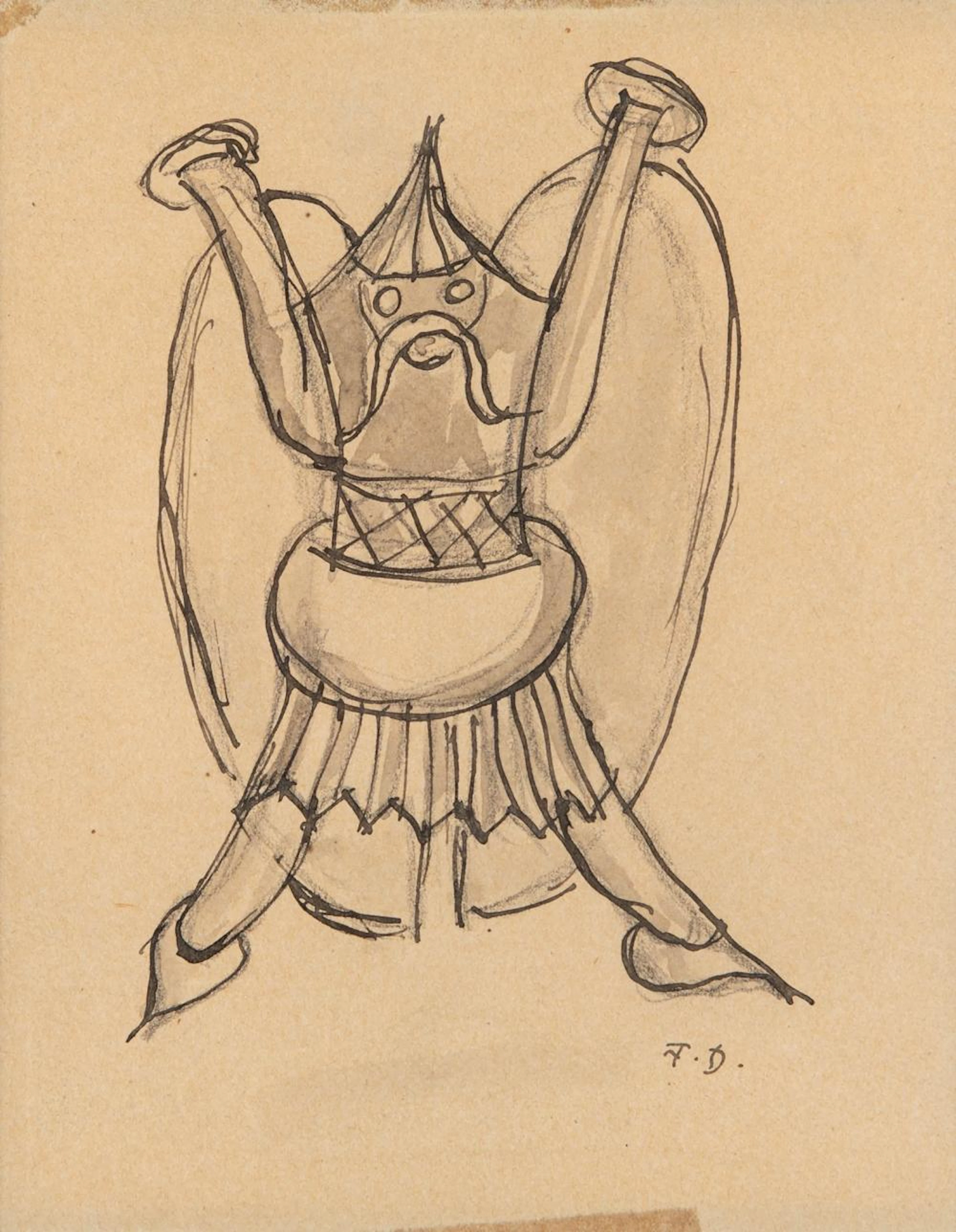 Fortunato Depero (Fondo 1892-Rovereto 1960) - Untitled