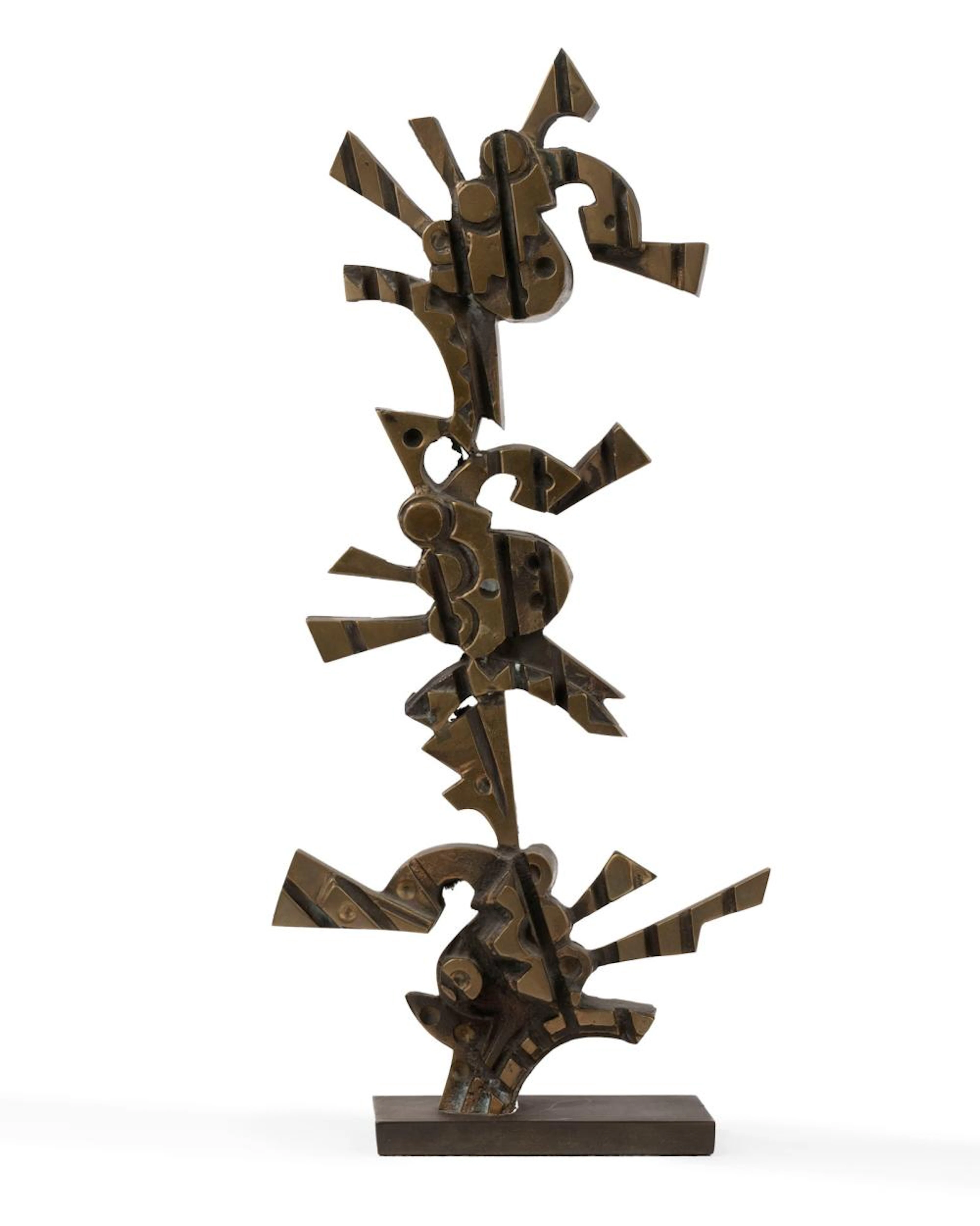 Umberto Mastroianni (Fontana Liri 1910-Marino 1998) - Totem dinamico, 1993