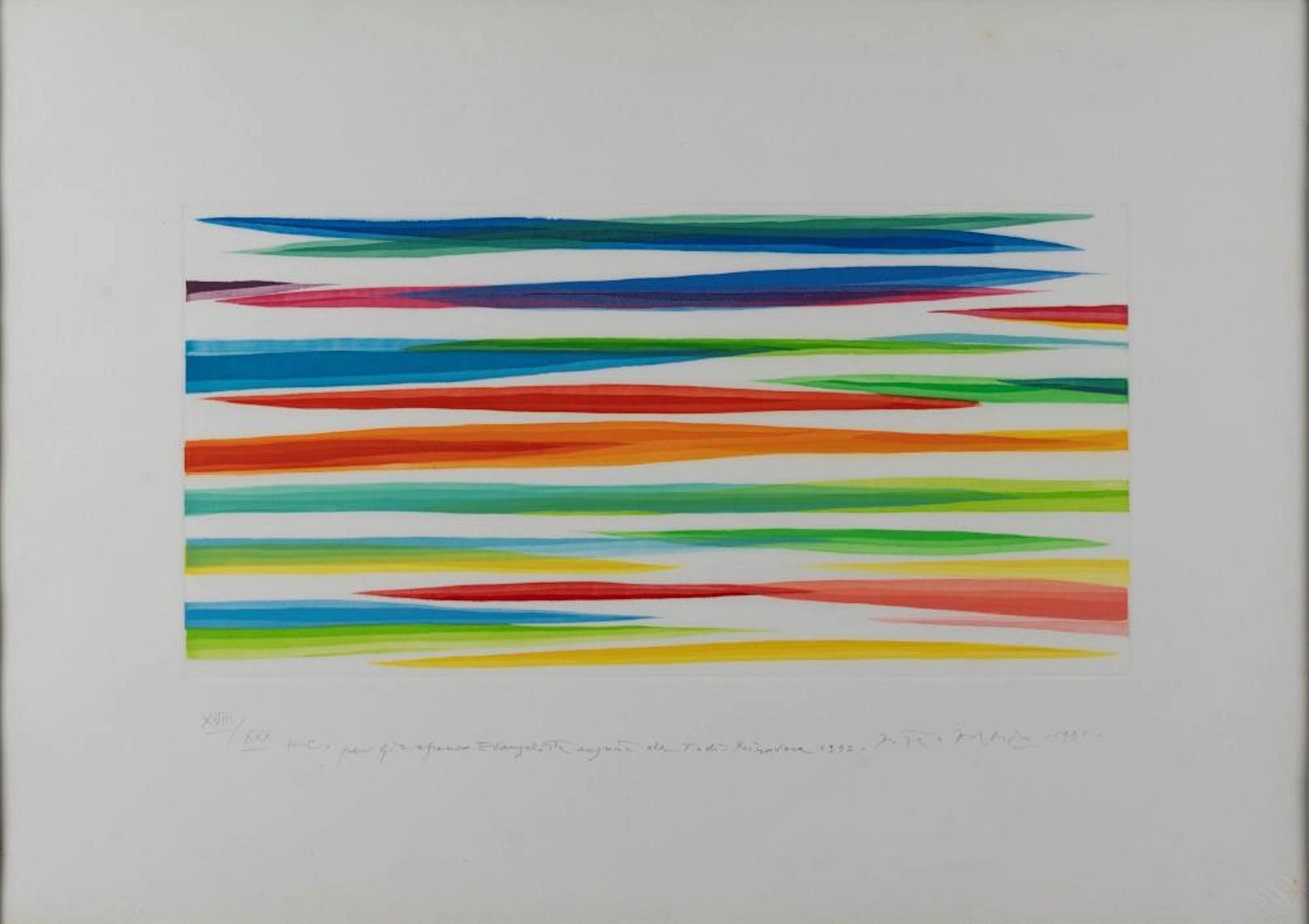 Piero Dorazio (Roma 1927-Perugia 2005) - Composition, 1991
