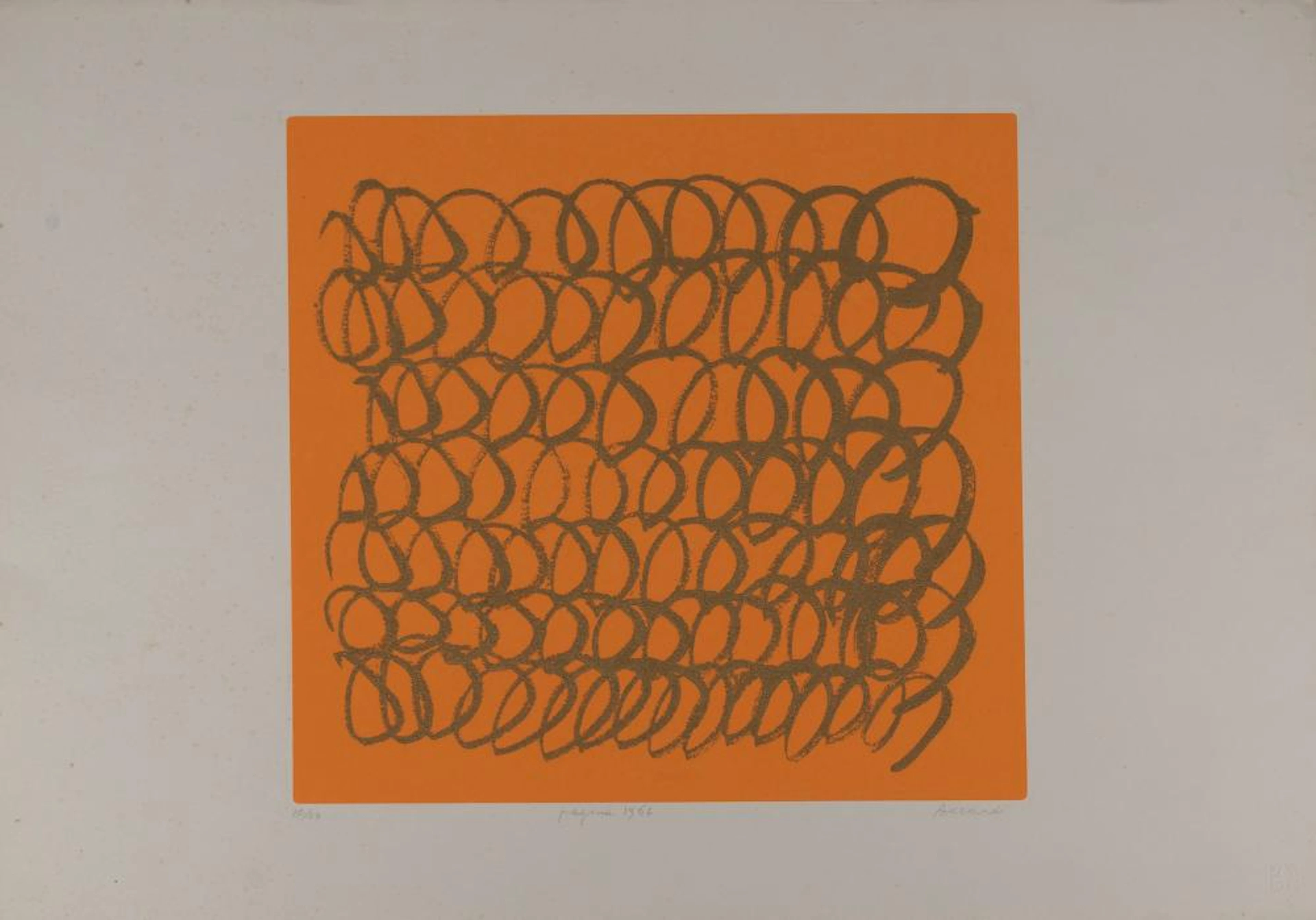 Carla Accardi (Trapani 1924-Roma 2014) - Page, 1967
