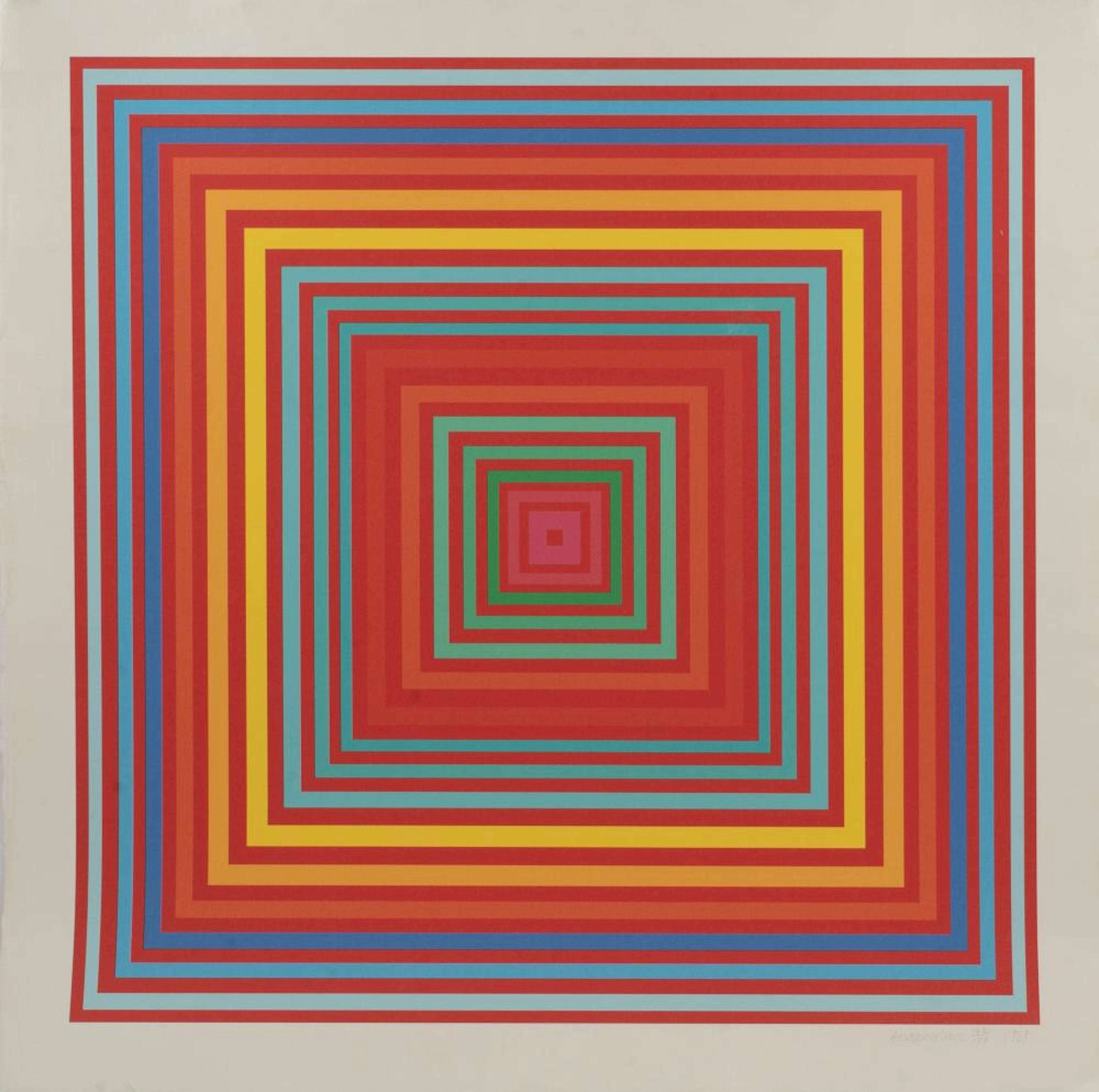 Richard Anuszkiewicz - Spectral 9, 1969