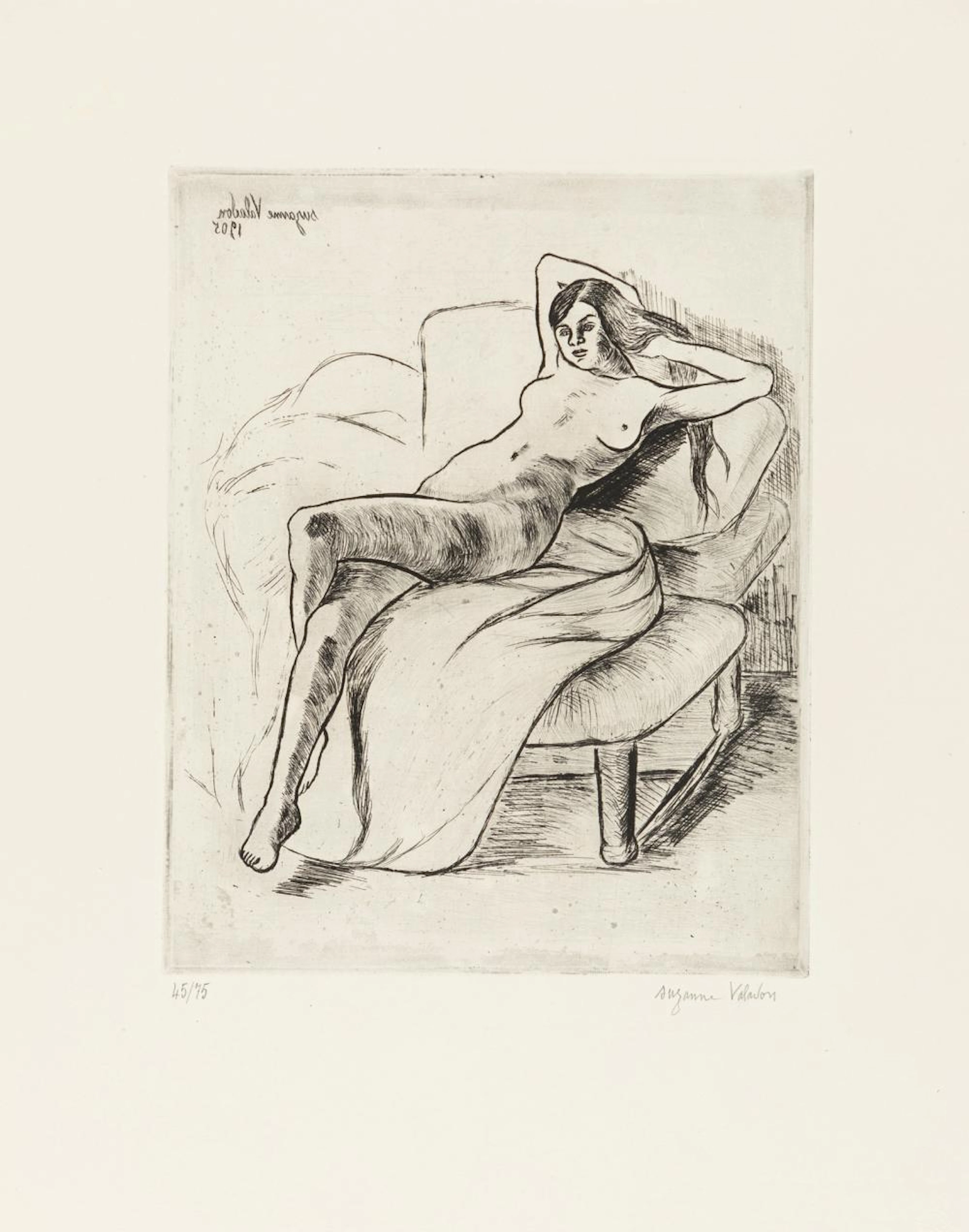 Suzanne Valadon (Bessines-sur-Gartempe 1865-Parigi 1938) - Christiane, 1905