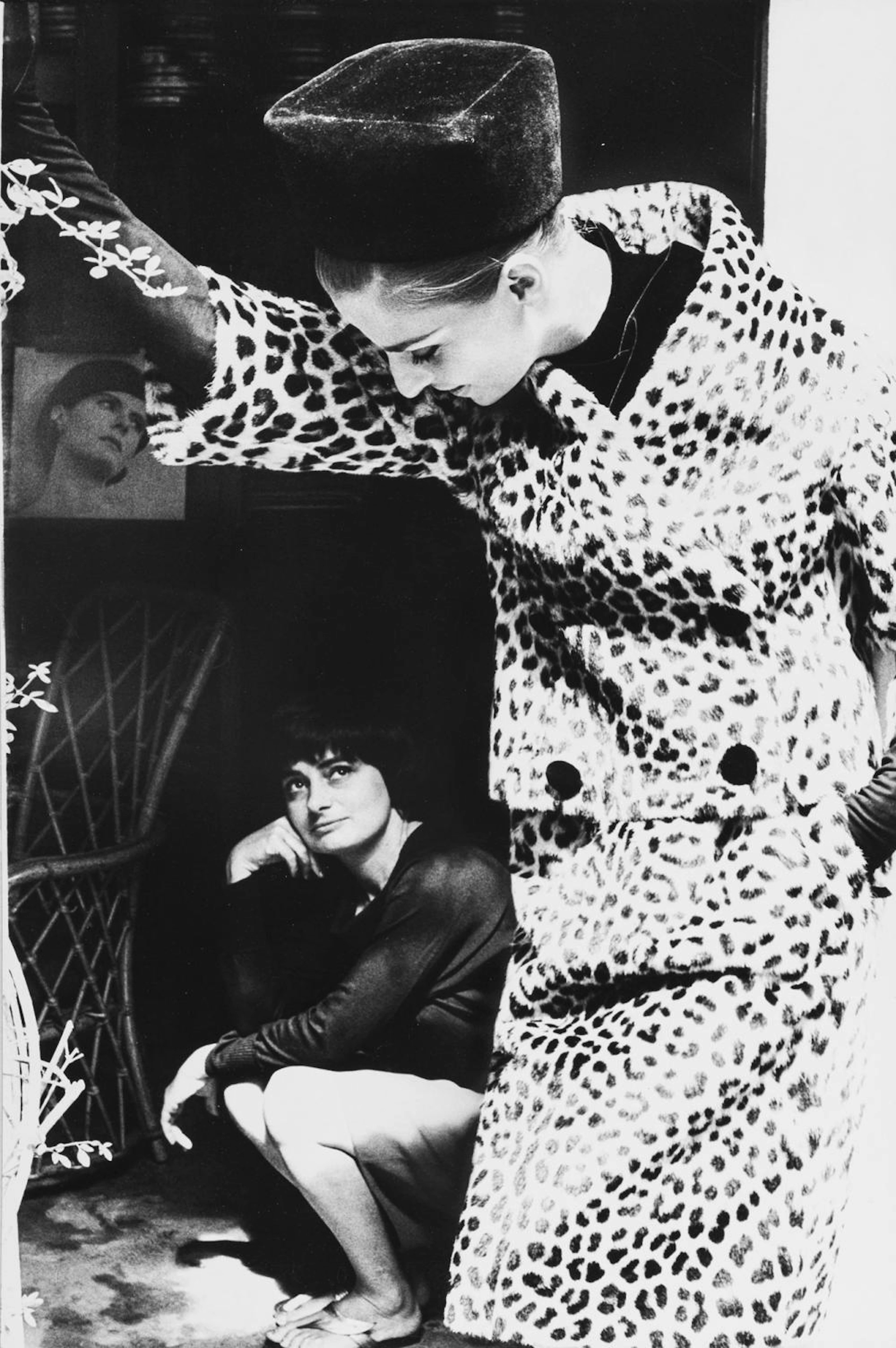 Frank Horvat (1928-2020) - Harper's Bazaar (Iris Bianchi and Agnés Varda), 1962