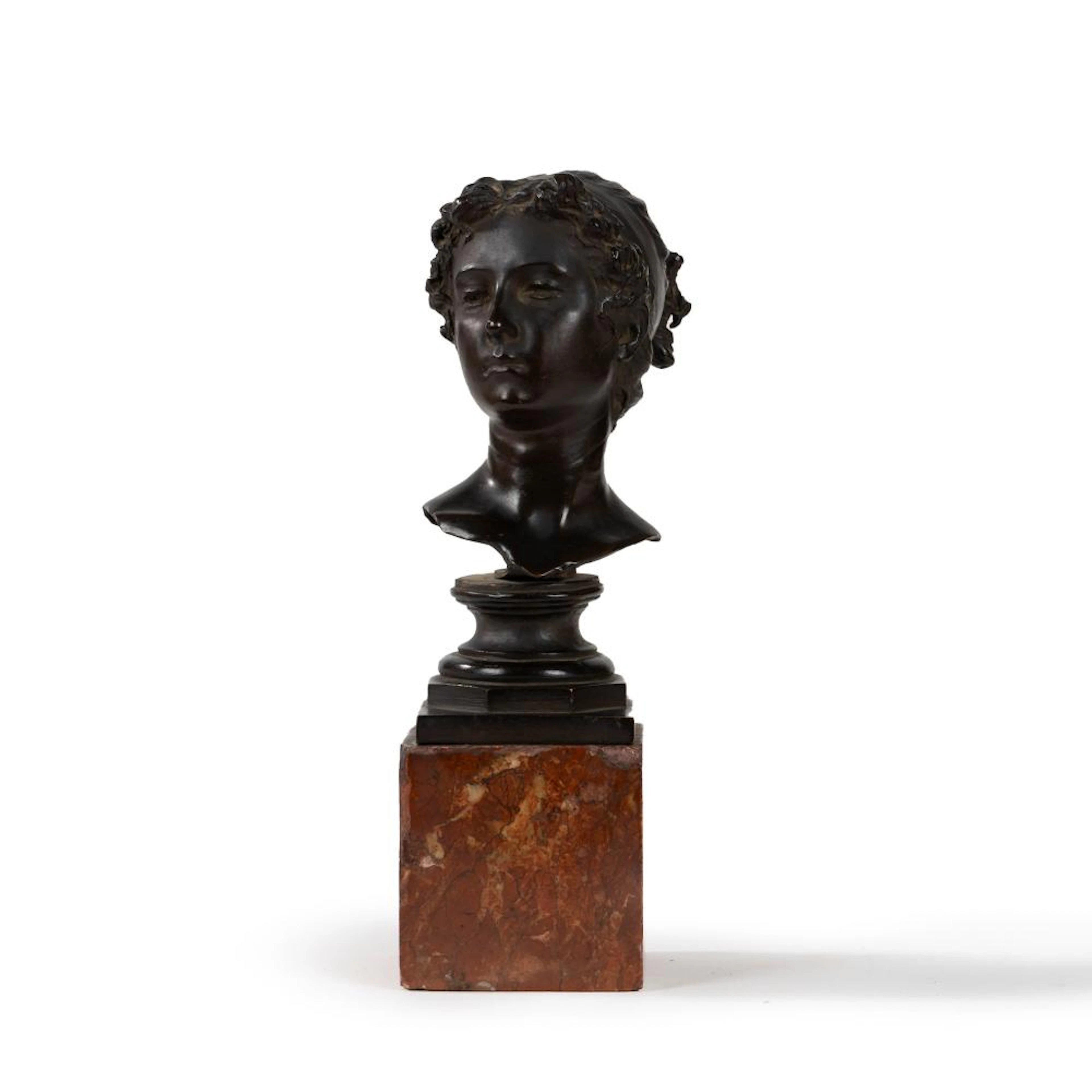 Antonio Ugo (Palermo 1870-1950) - Young woman with curls