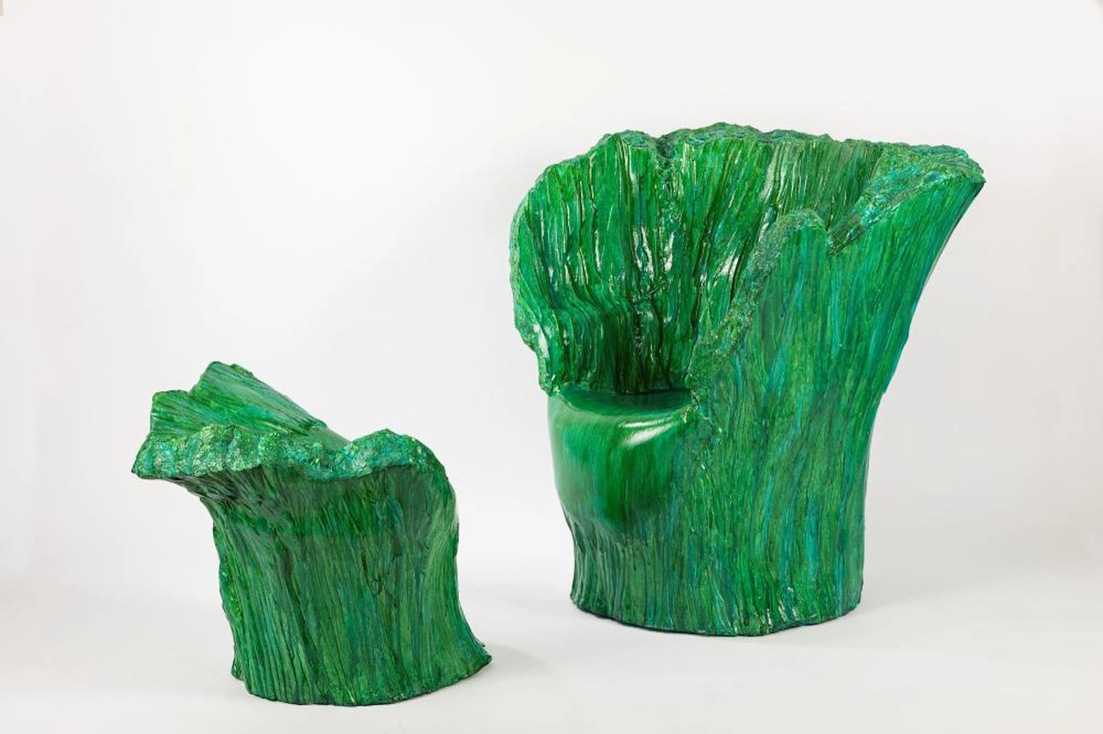 Piero Gilardi (1942-2023) - Green Armchair, 2012