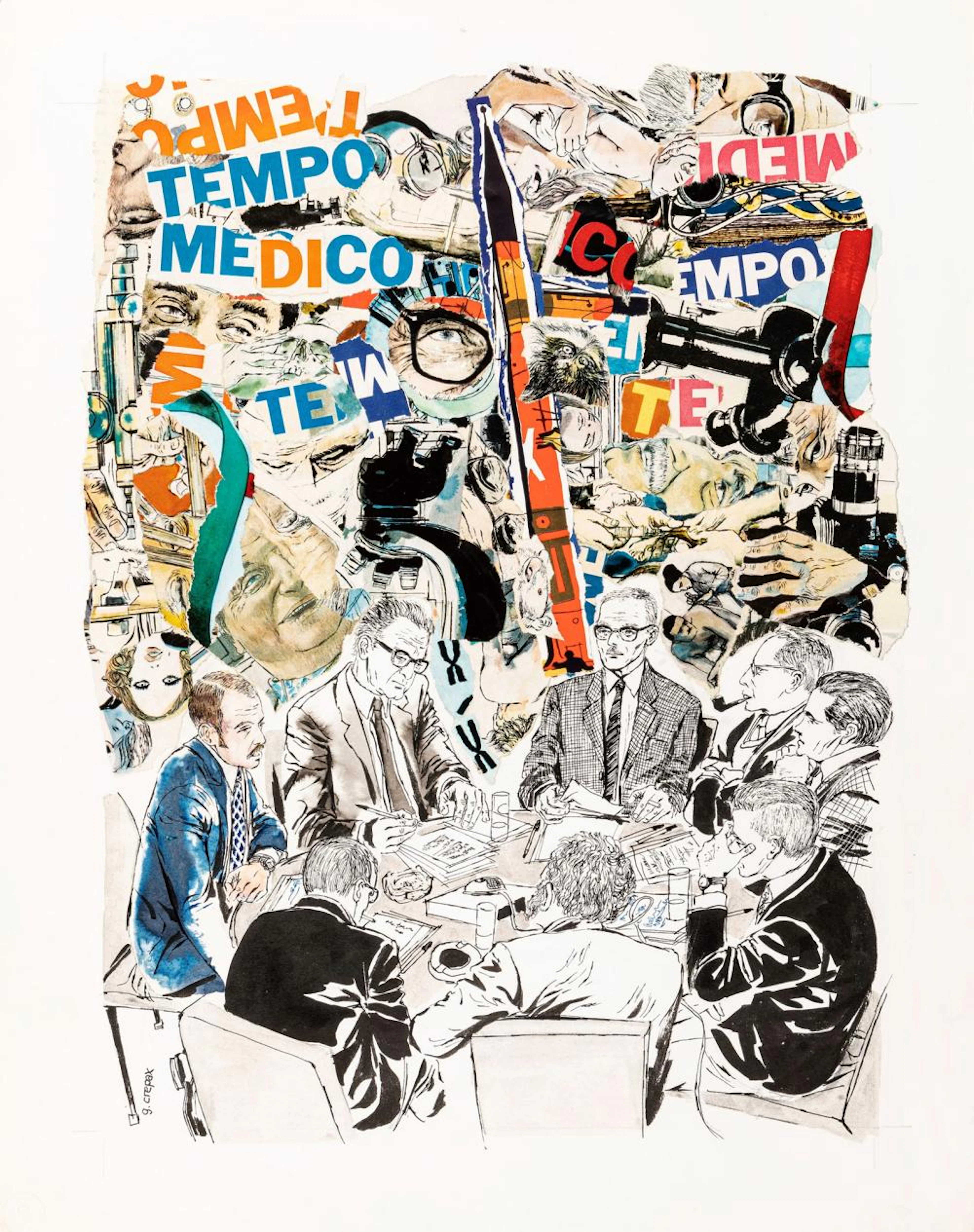 Guido Crepax - Tempo Medico, 1970