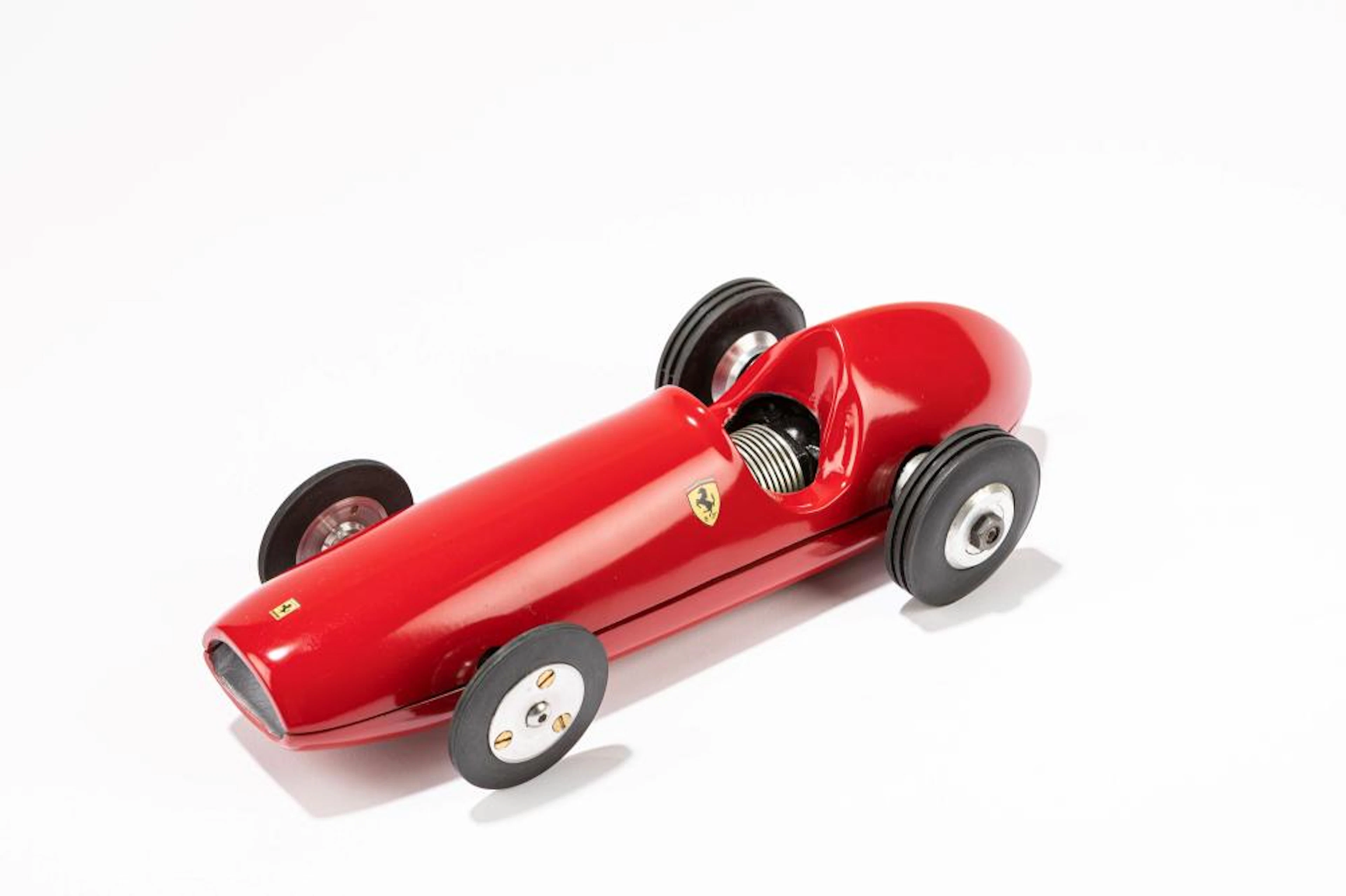 JAO - Tether car, Ferrari model, 50's