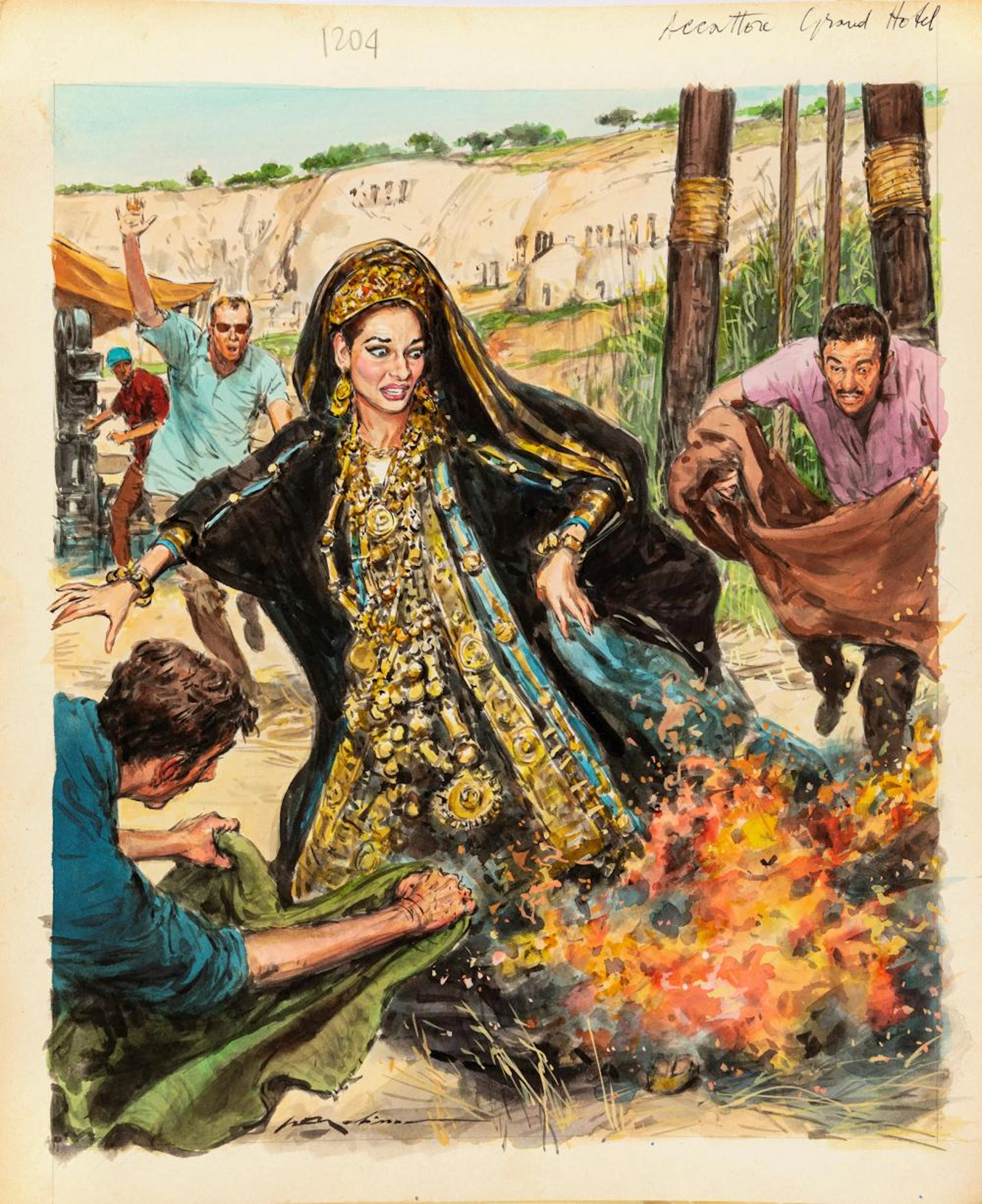 Walter Molino - Maria Callas, 60's