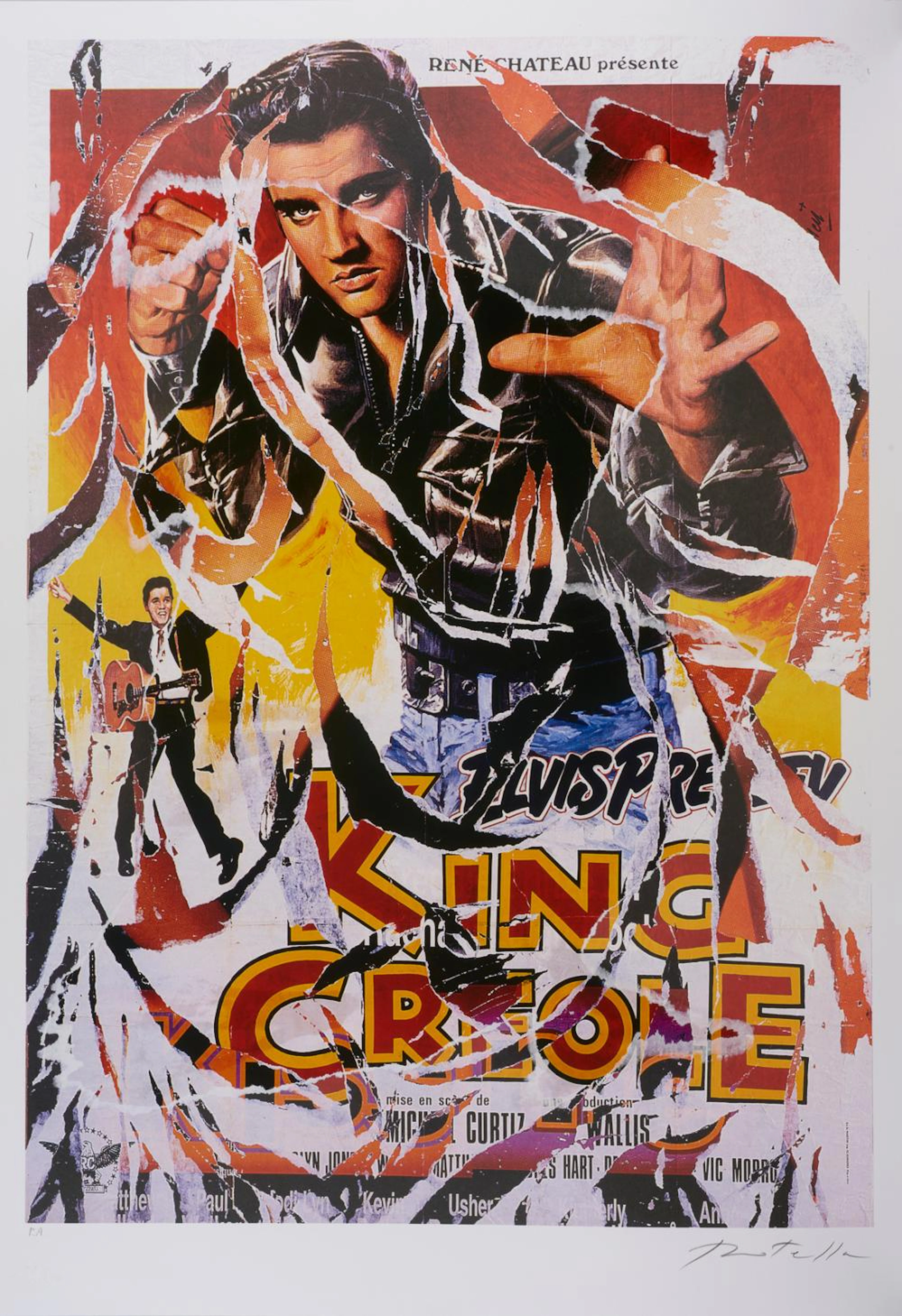 ROTELLA MIMMO (1918 - 2006) - King Creole.
