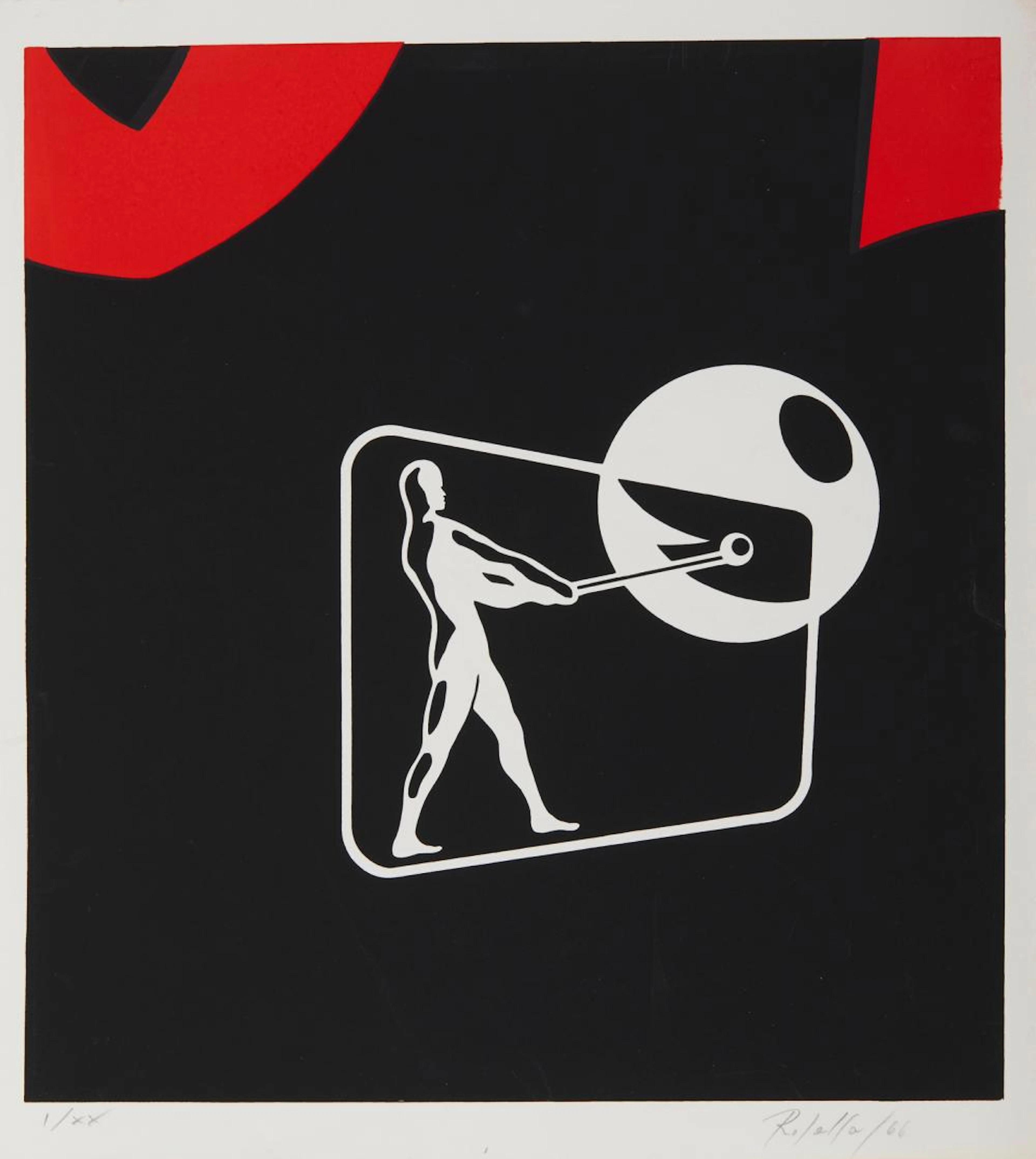 ROTELLA MIMMO (1918 - 2006) - Rank Organisation Logo.
