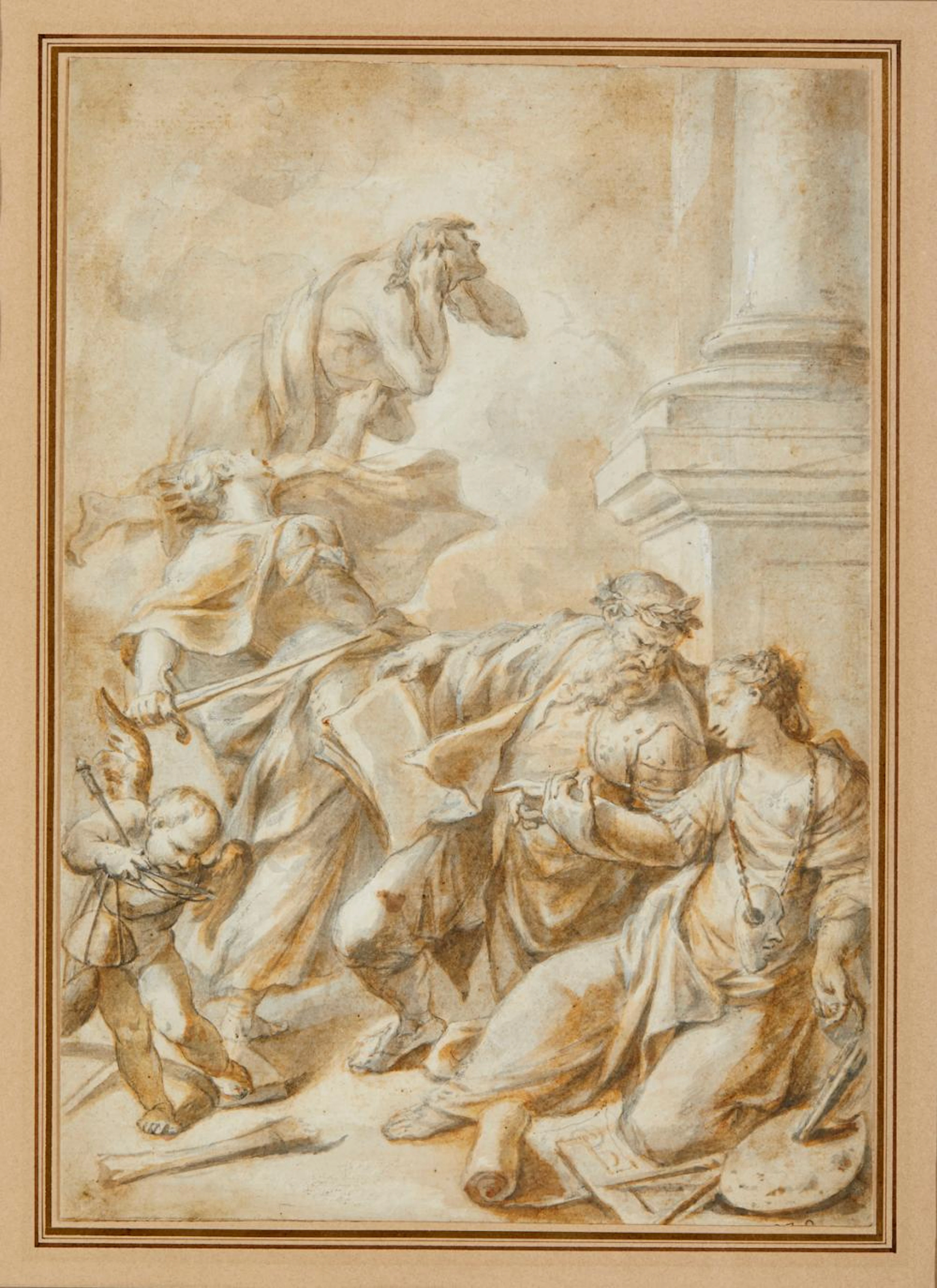 MARCHESI DETTO IL SANSONE GIUSEPPE (1699 - 1771) Attributed to