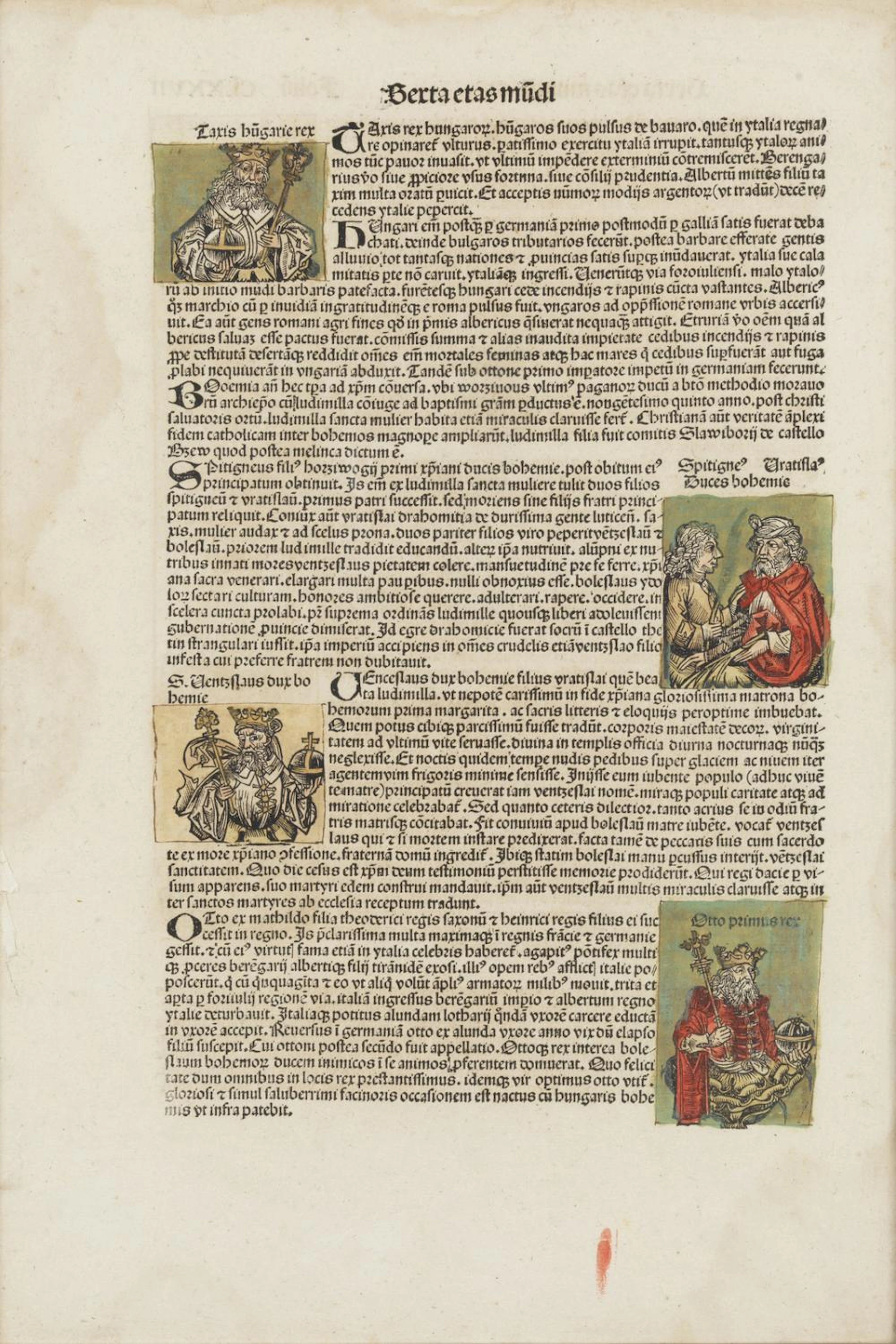 WOHLGEMUTH MICHAEL (1434 - 1519) Page from the Liber...