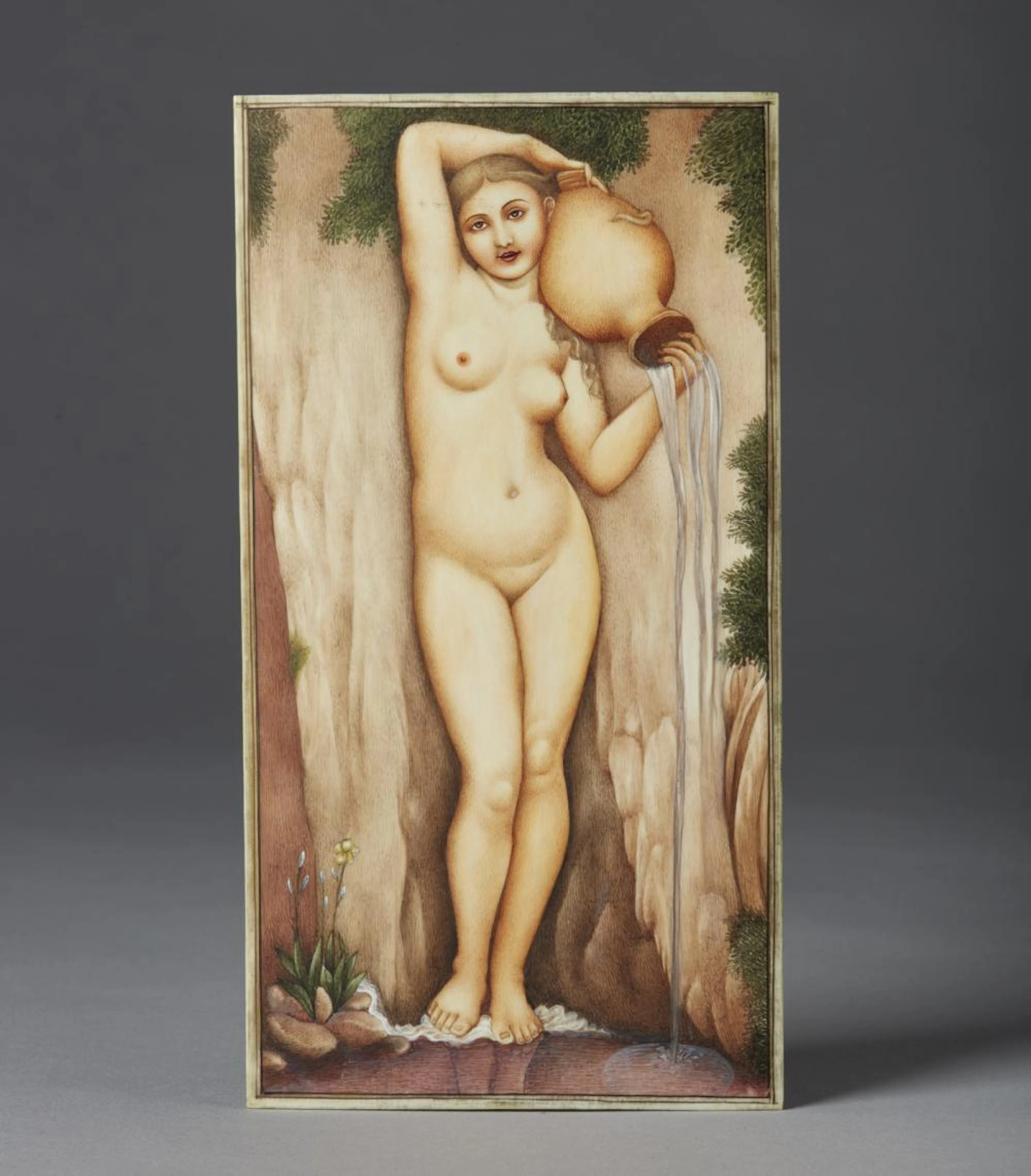 Indian Art A painting on ivory after J.A.D. Ingres India, later 19th century