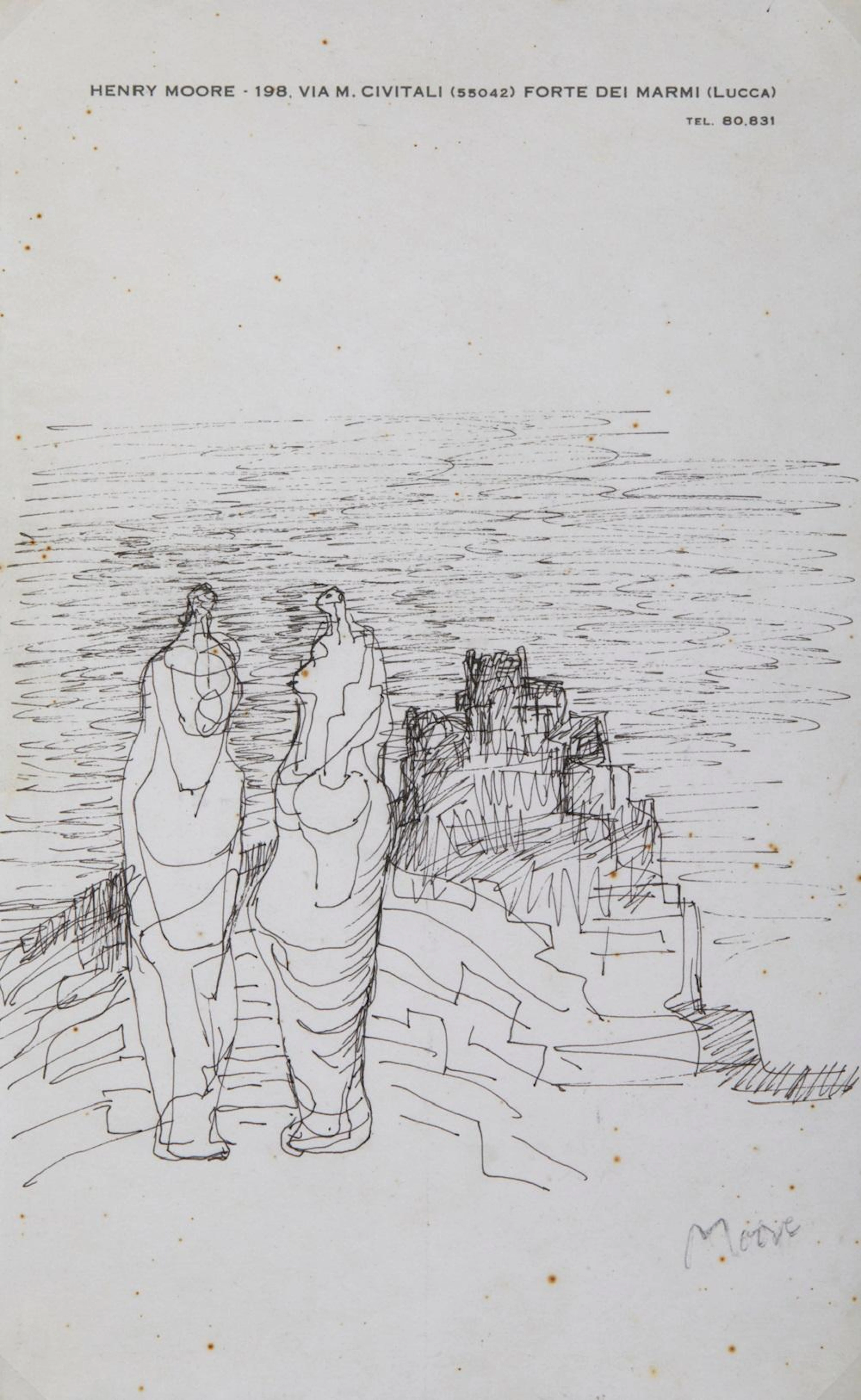 MOORE HENRY (1898 - 1986) - Untitled.