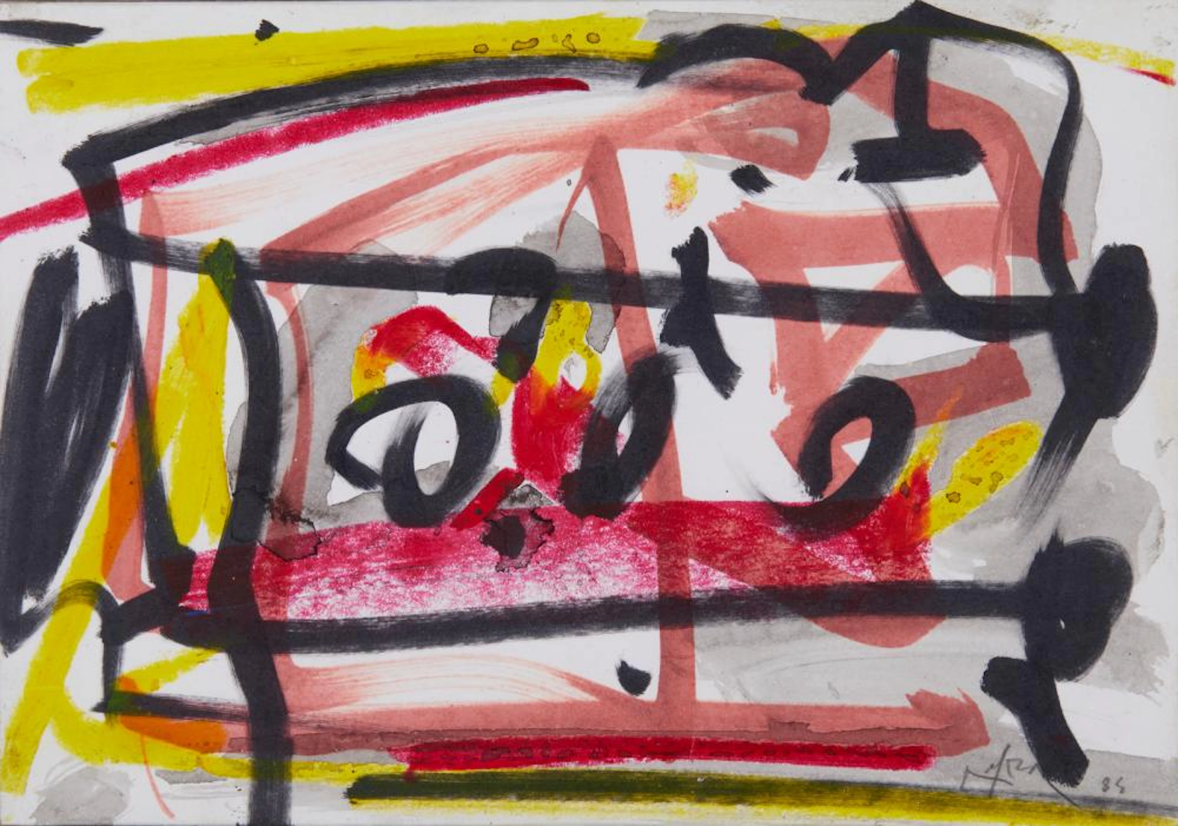 VEDOVA EMILIO (1919 - 2006) - Pagine '84- (ciclo II-14).