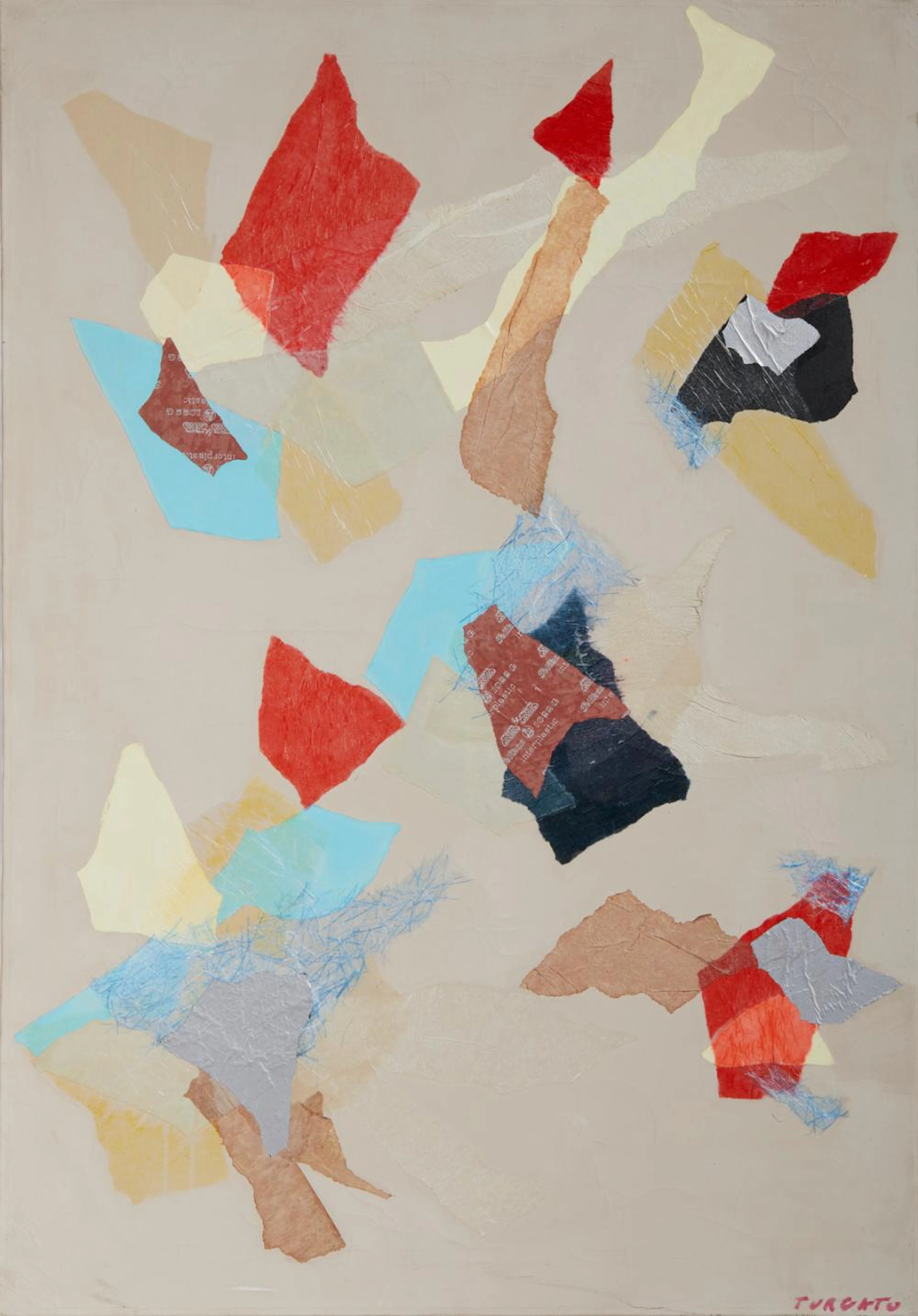 TURCATO GIULIO (1912 - 1995) - Untitled.