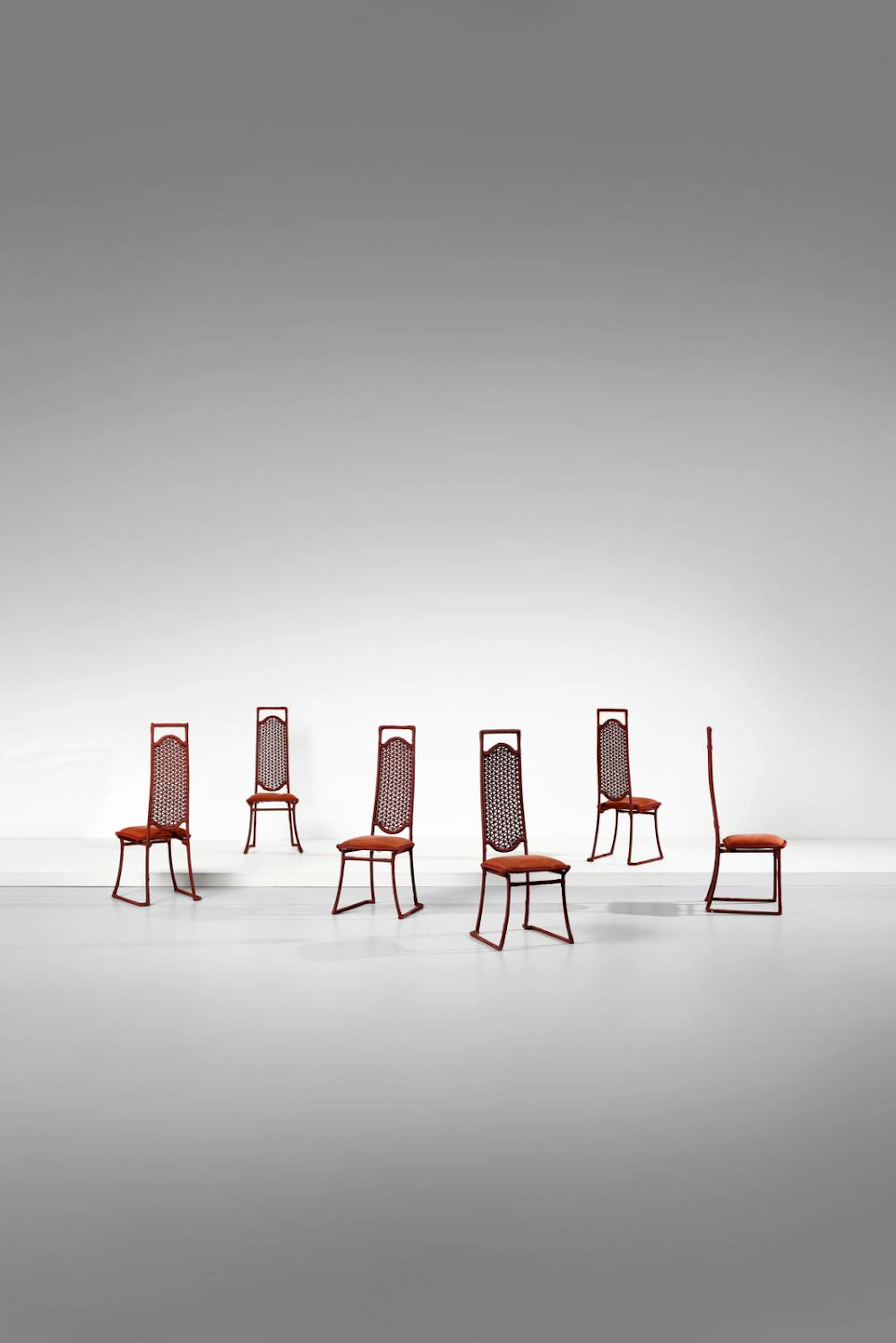 CECCHI MARZIO (1940 - 1990) Sic chairs for Most, Florence