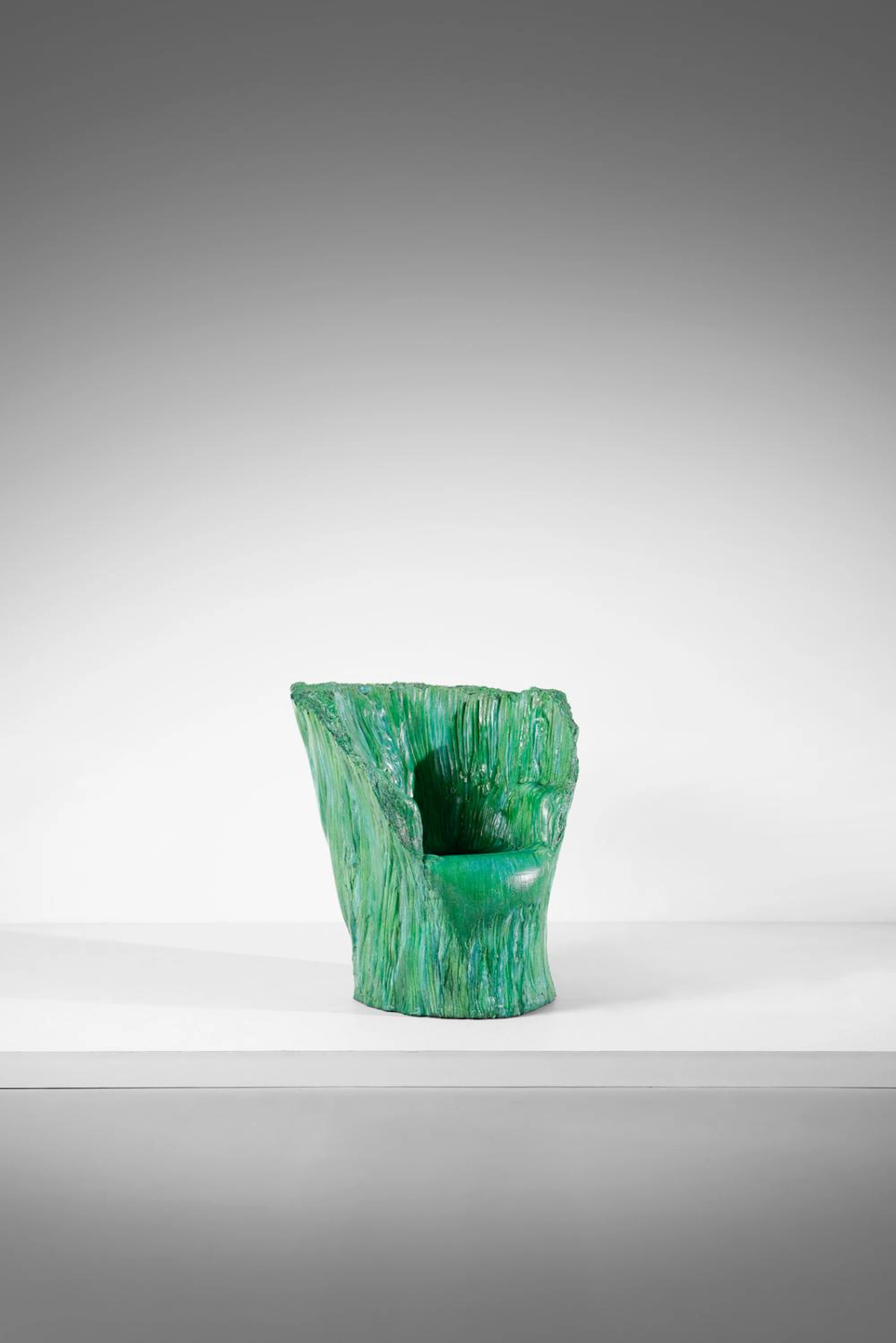 GILARDI PIERO (1942 - 2023) Armchair from Green...