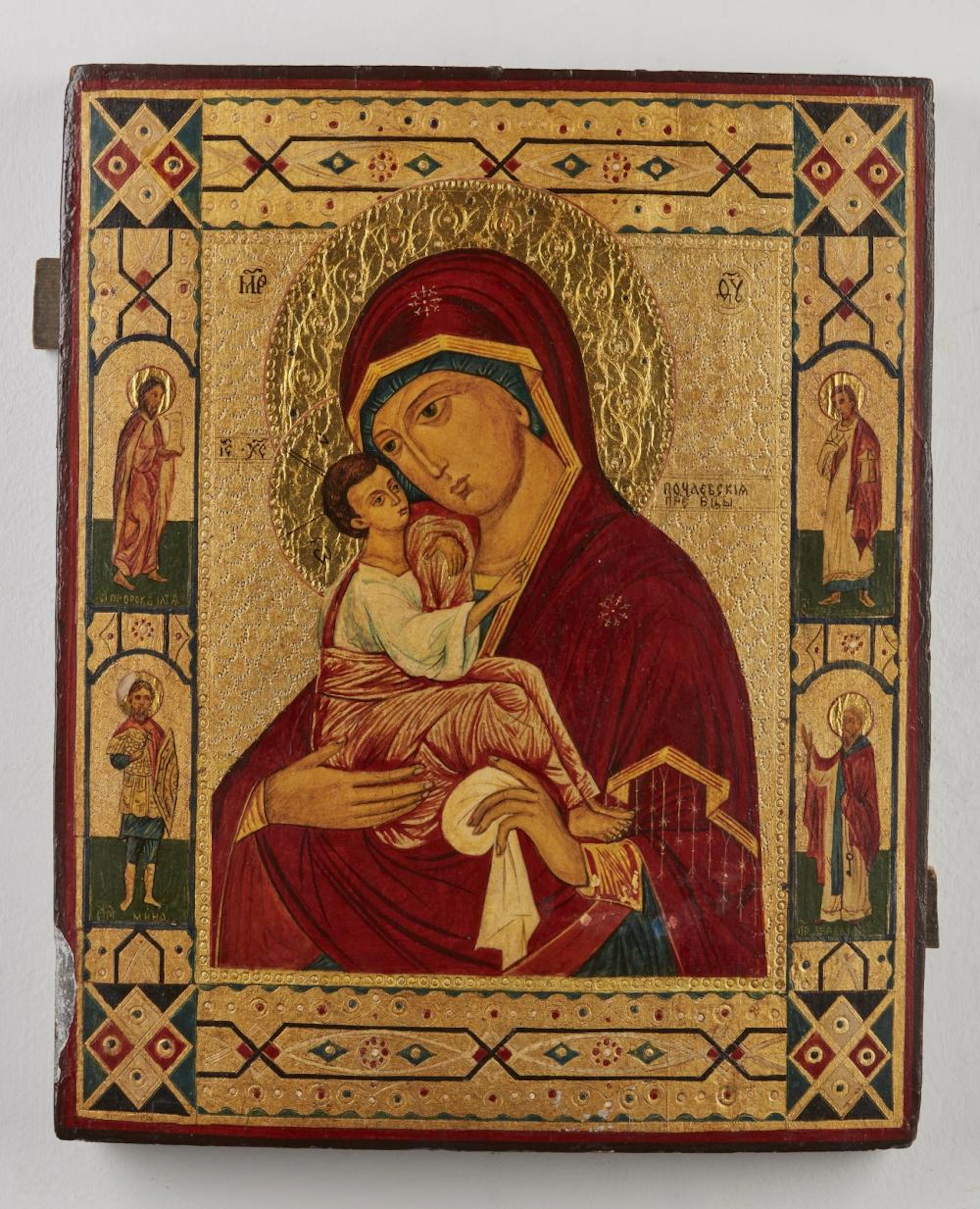 RUSSIAN ICON, Mother of God Eleusa.