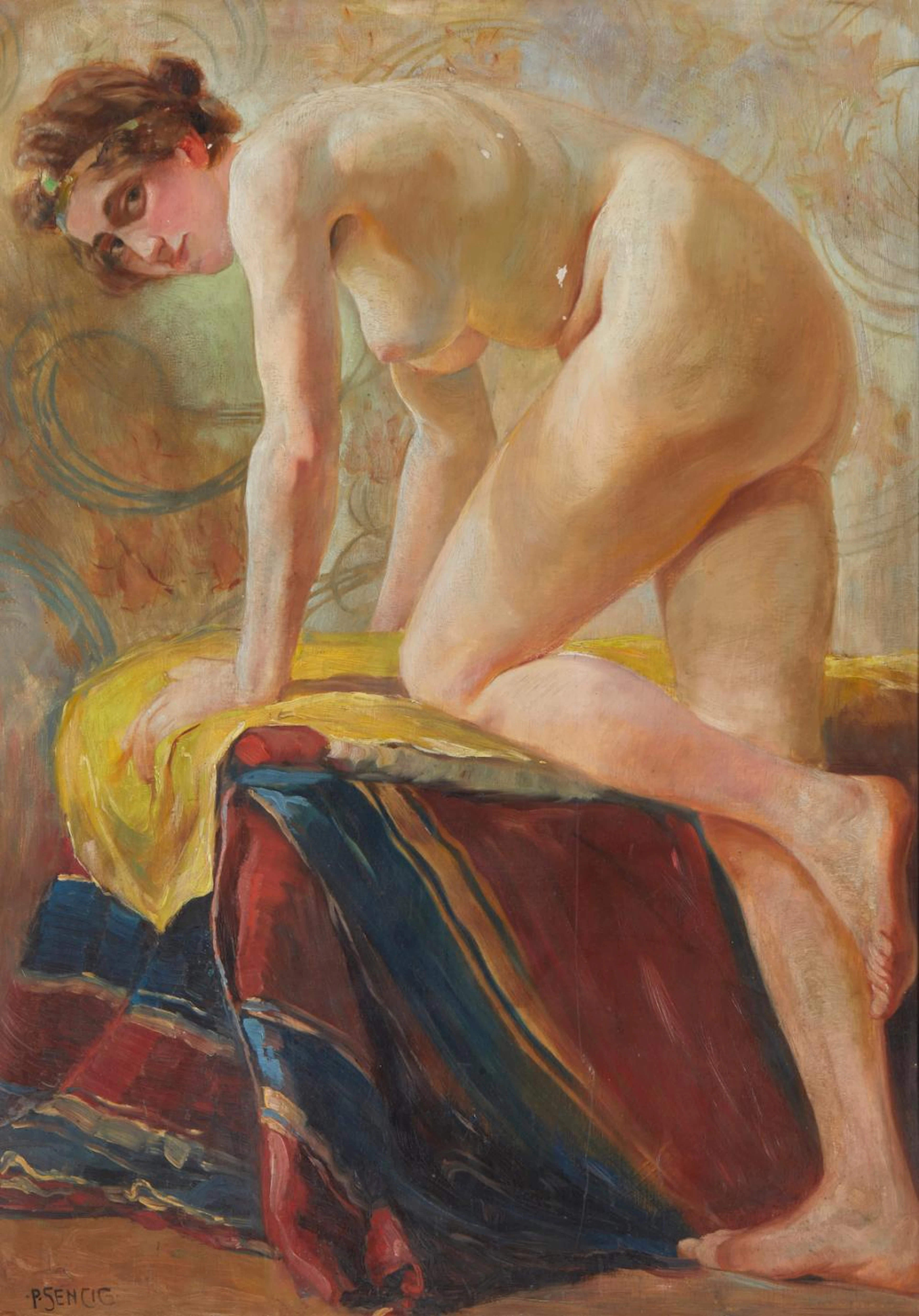 SENCIG PIETRO ANTONIO (1875 - 1952) - Female nude