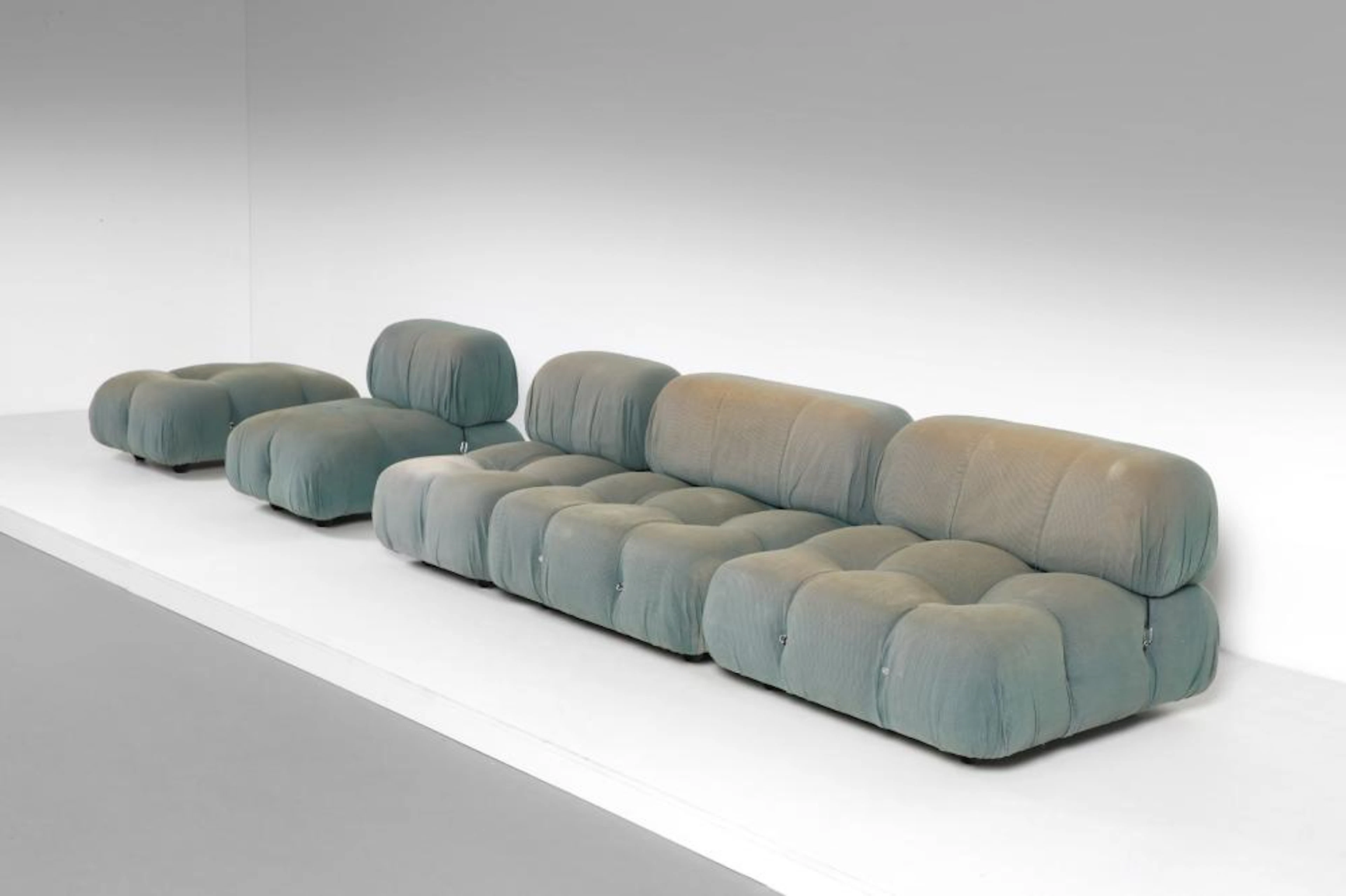 BELLINI MARIO (n. 1935) Camaleonda sofa for B&B Italia, five pieces