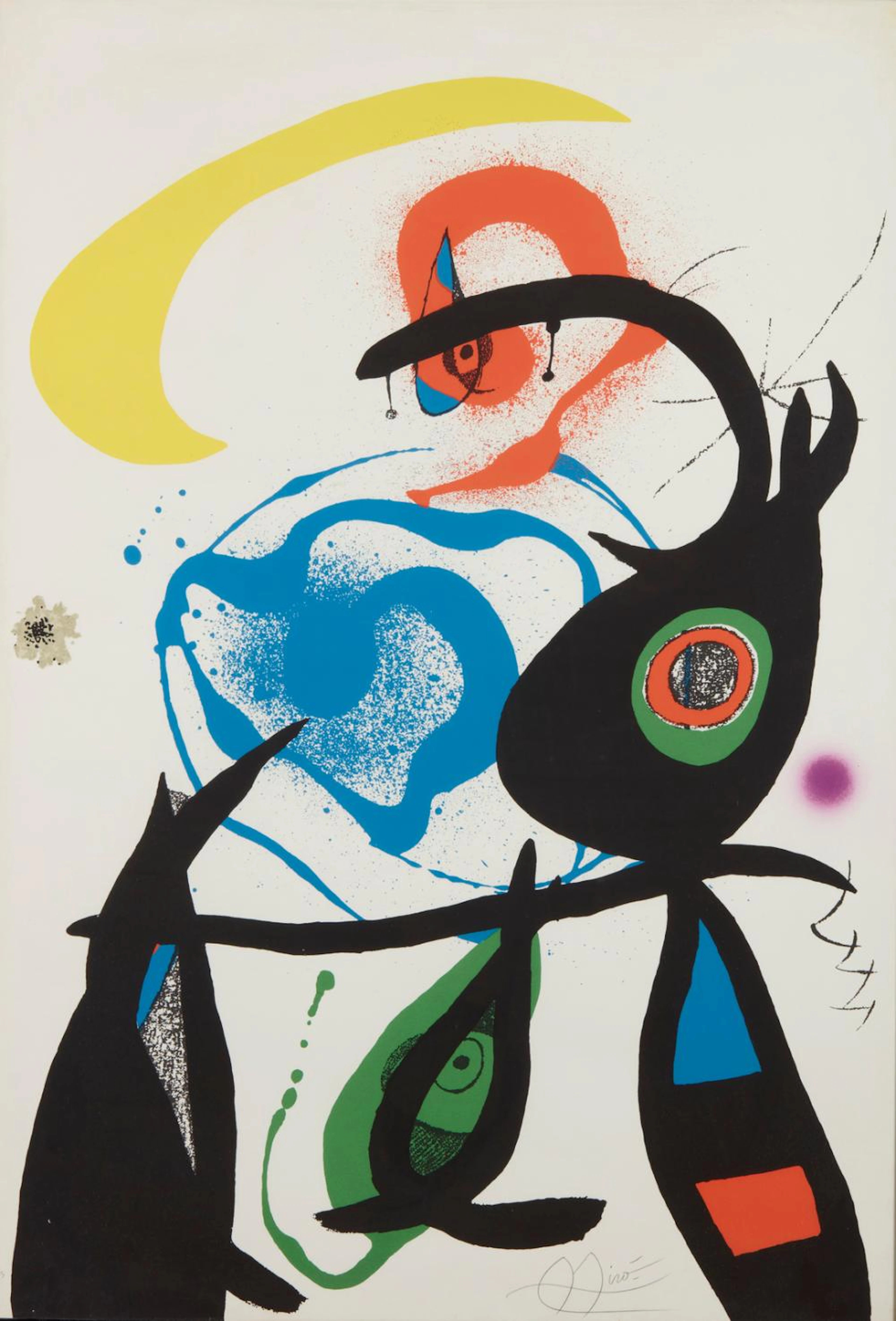 MIRO' JOAN (1893 - 1983) - Oda a Joan Mirò.