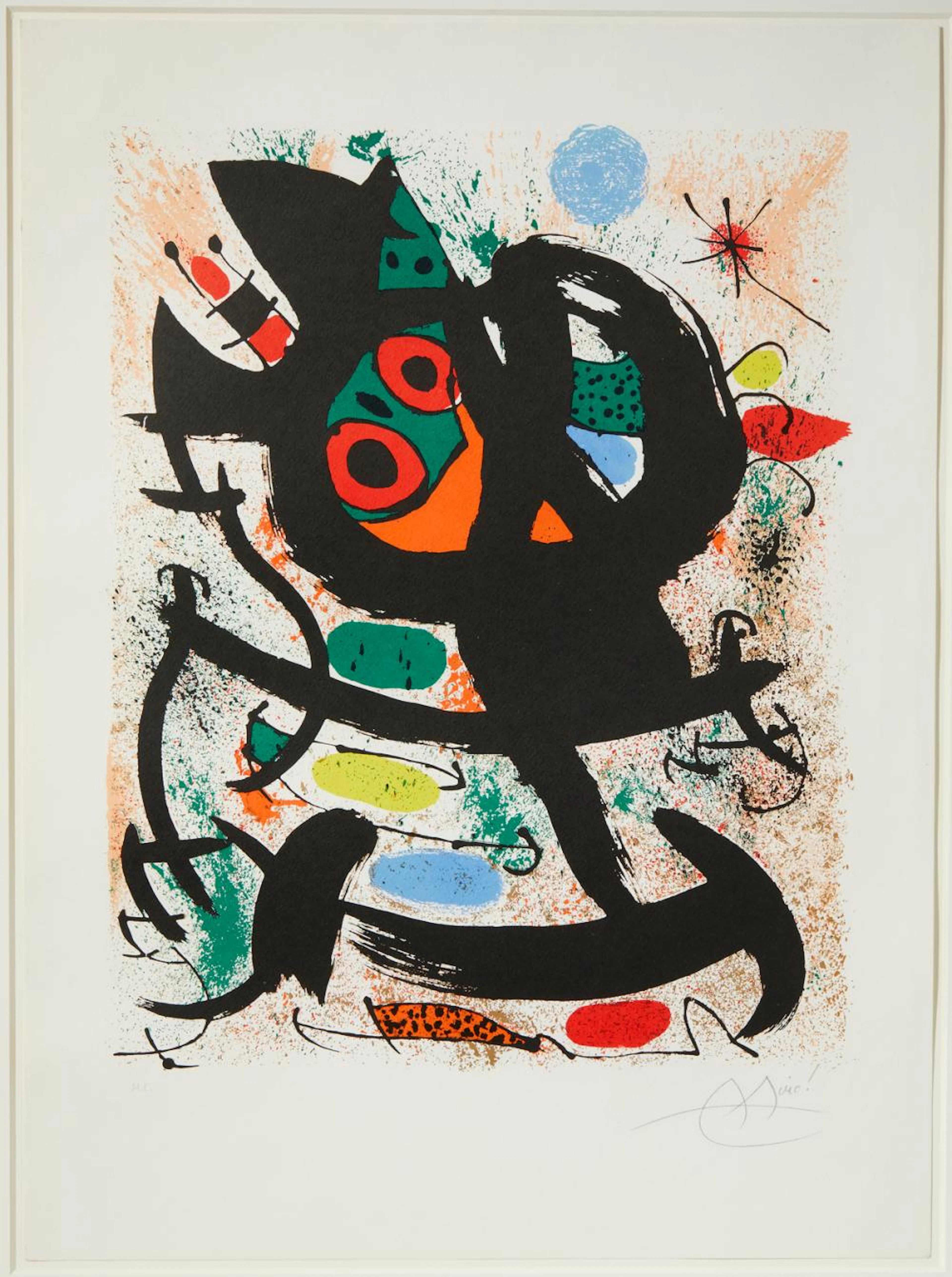MIRO' JOAN (1893 - 1983) - For Pasadena.