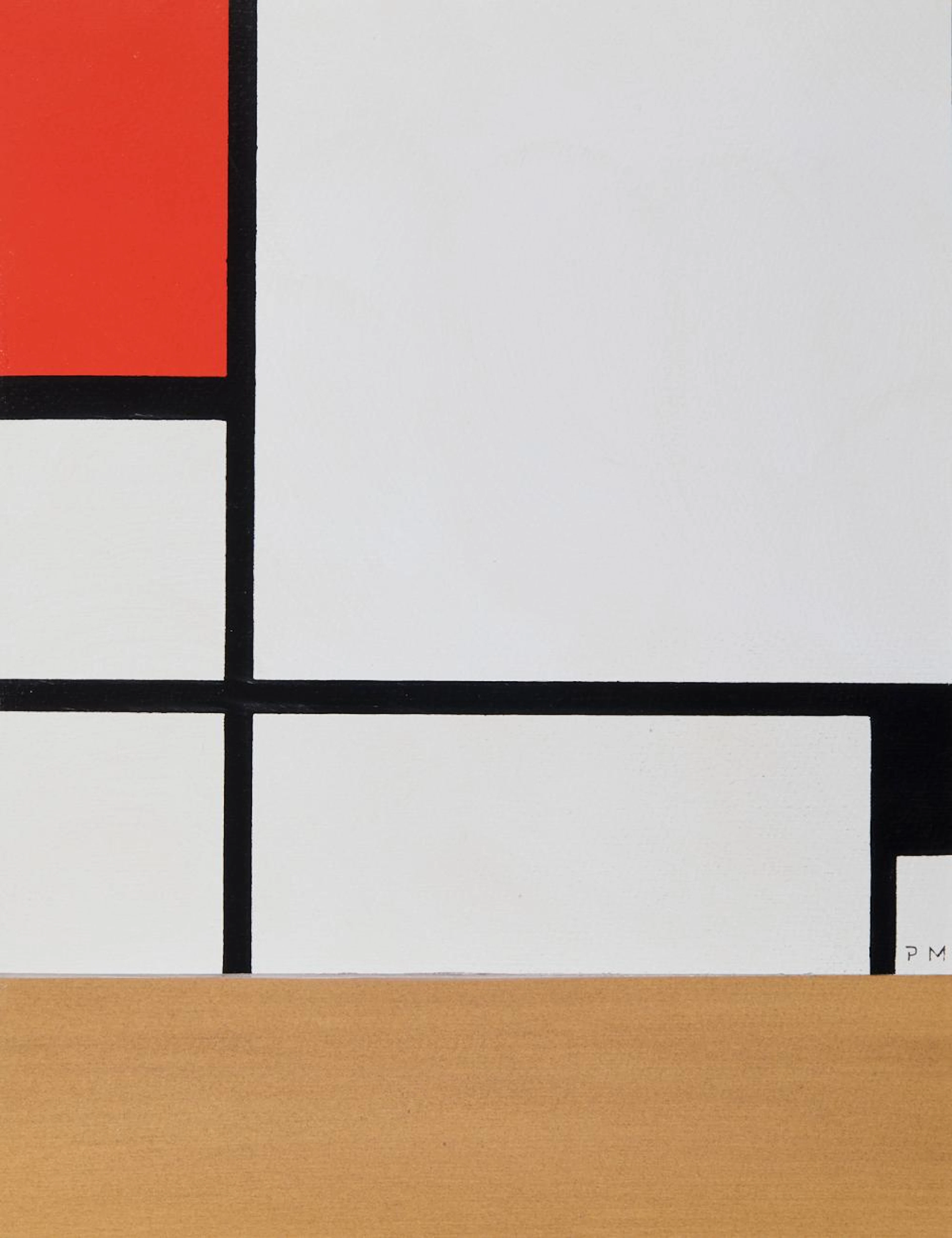 MONDRIAN PIET (1872 - 1944) - Composition.