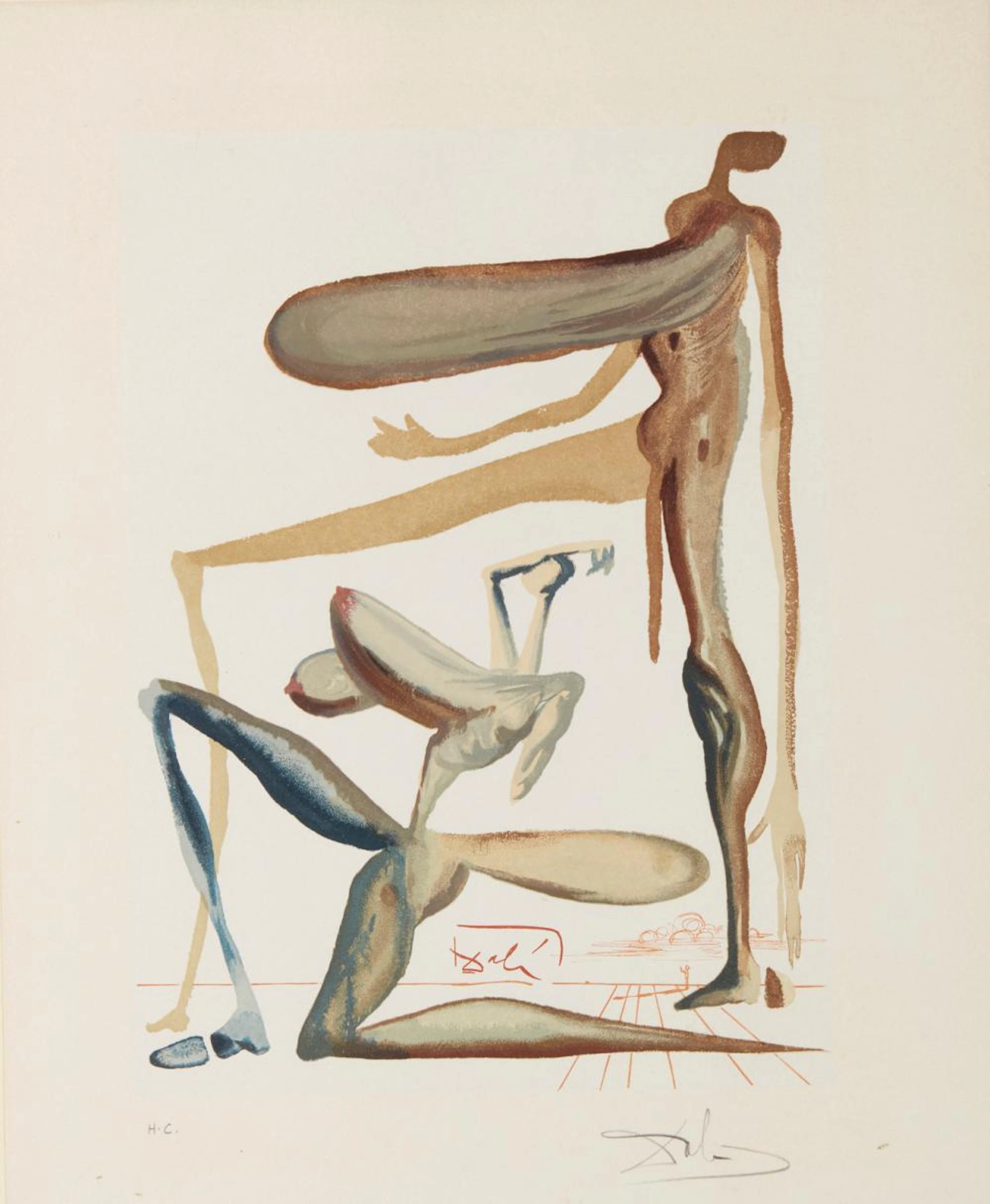 DALI' SALVADOR (1904 - 1989) - La Divine Comédie...