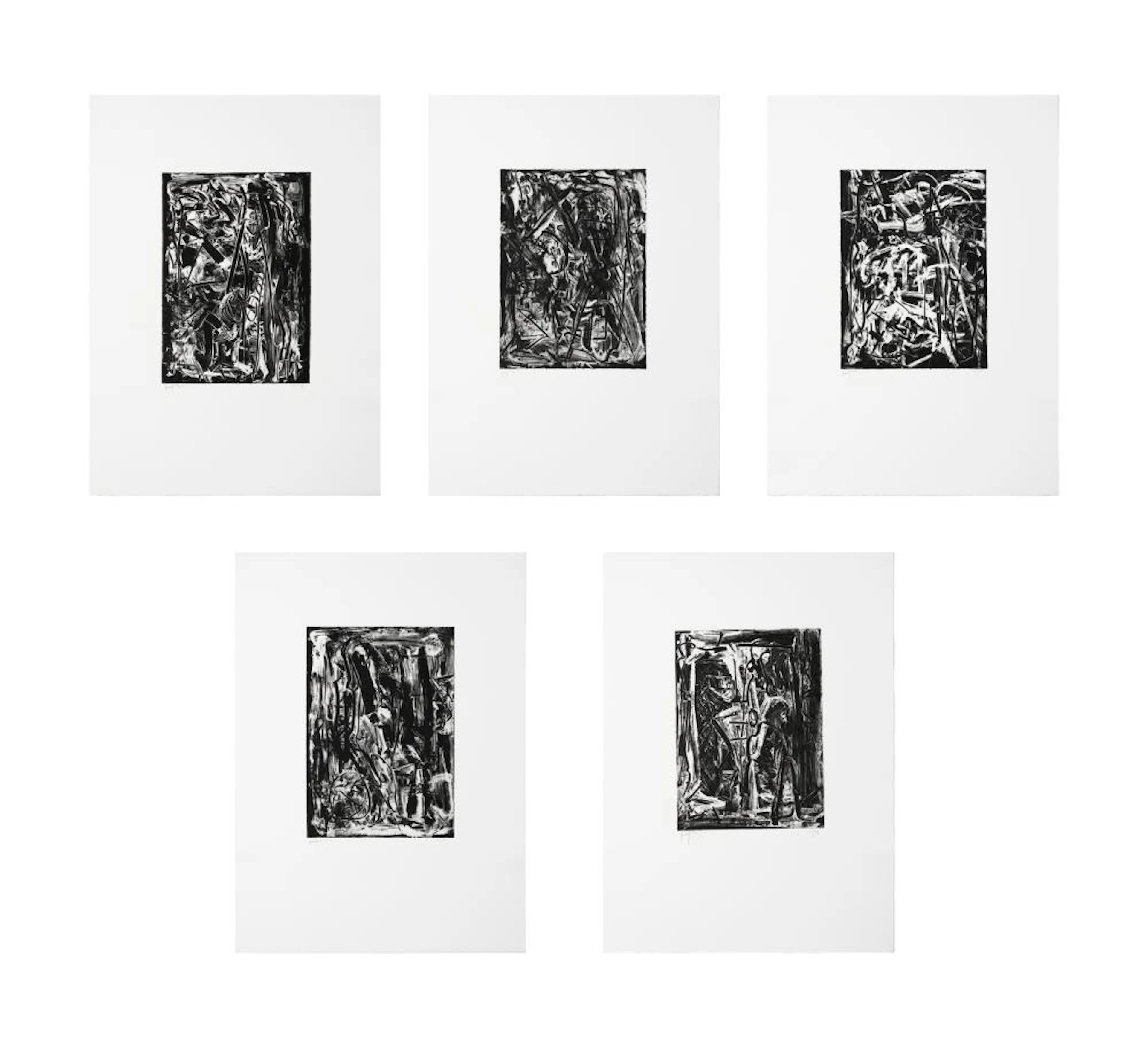 VEDOVA EMILIO (1919 - 2006) - Specchi (cartella completa).