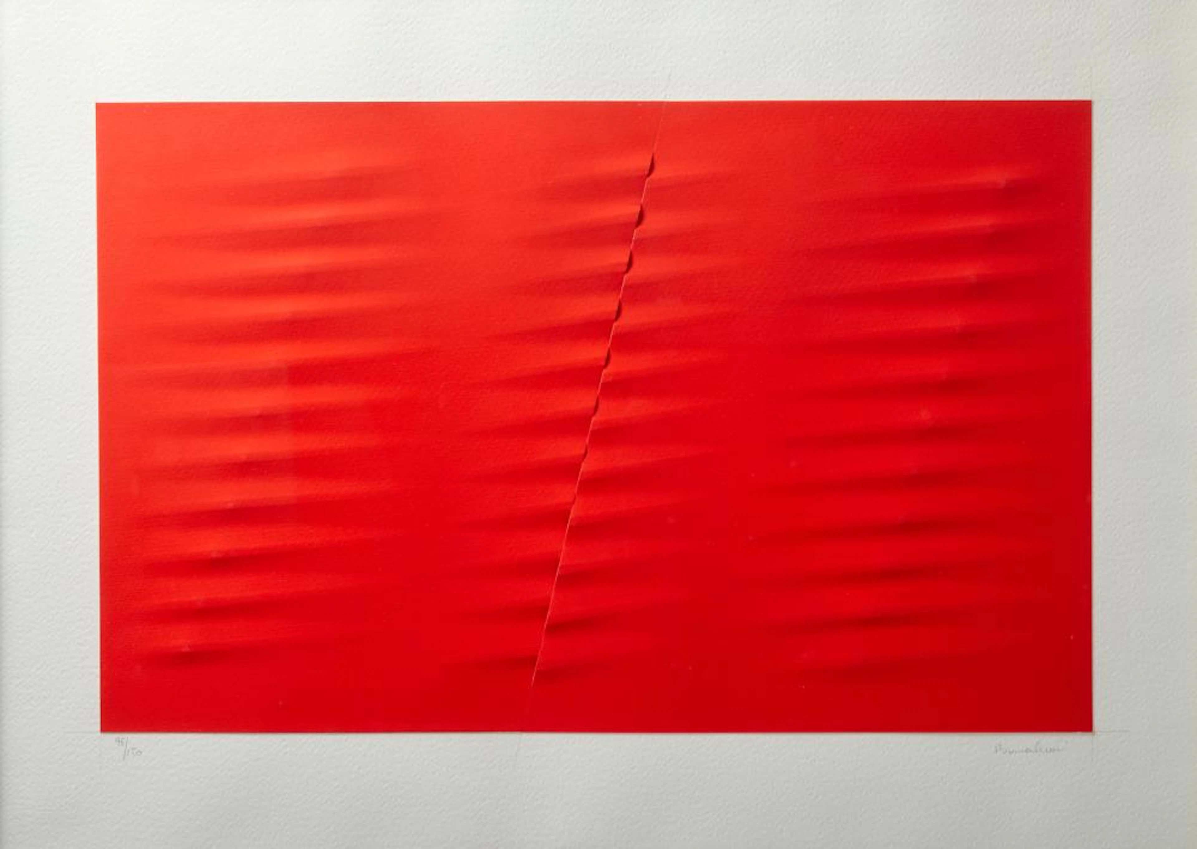 BONALUMI AGOSTINO (1935 - 2013) Rosso.