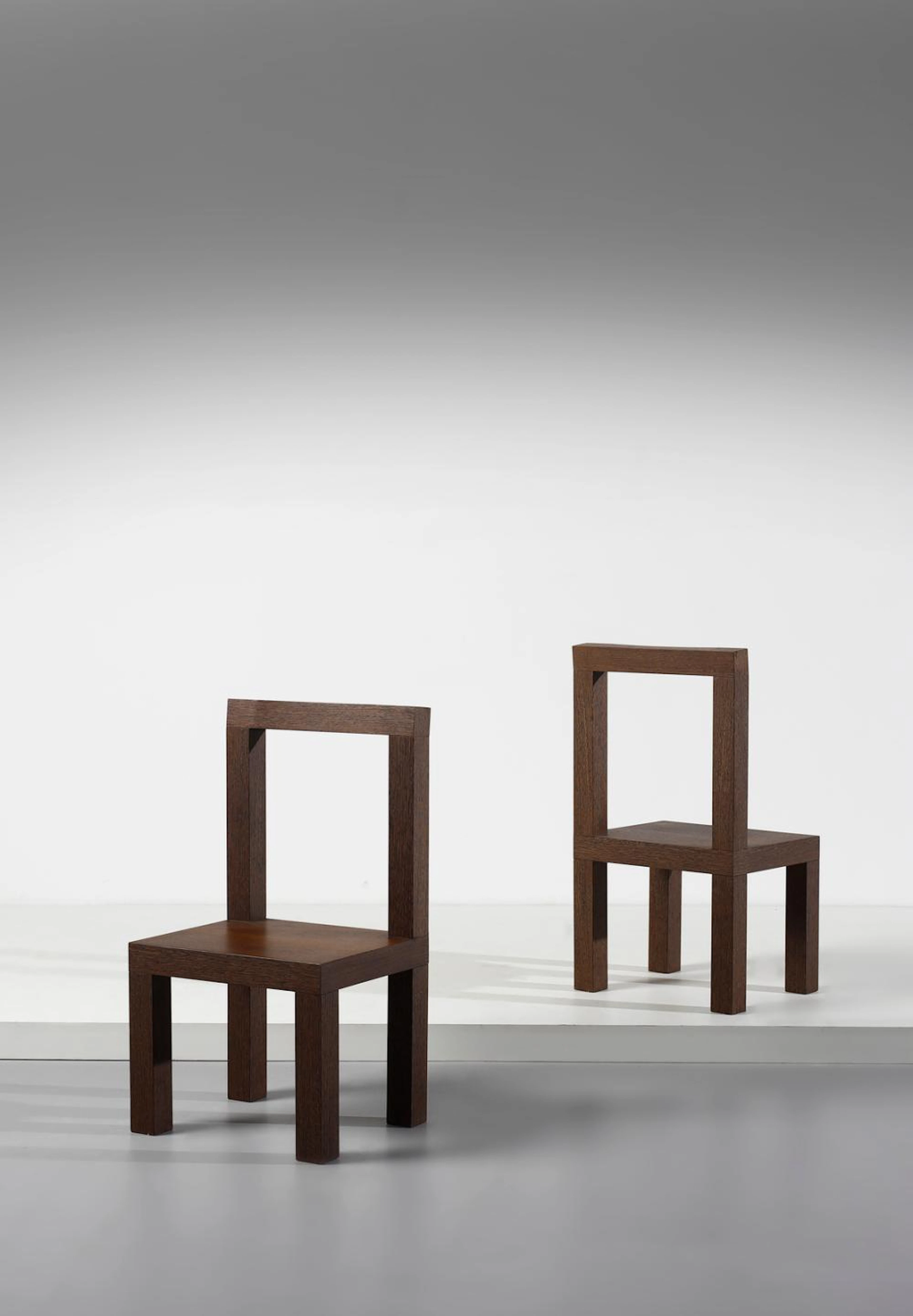 GIORGIO ARMANI (n. 1934) Pair of chairs