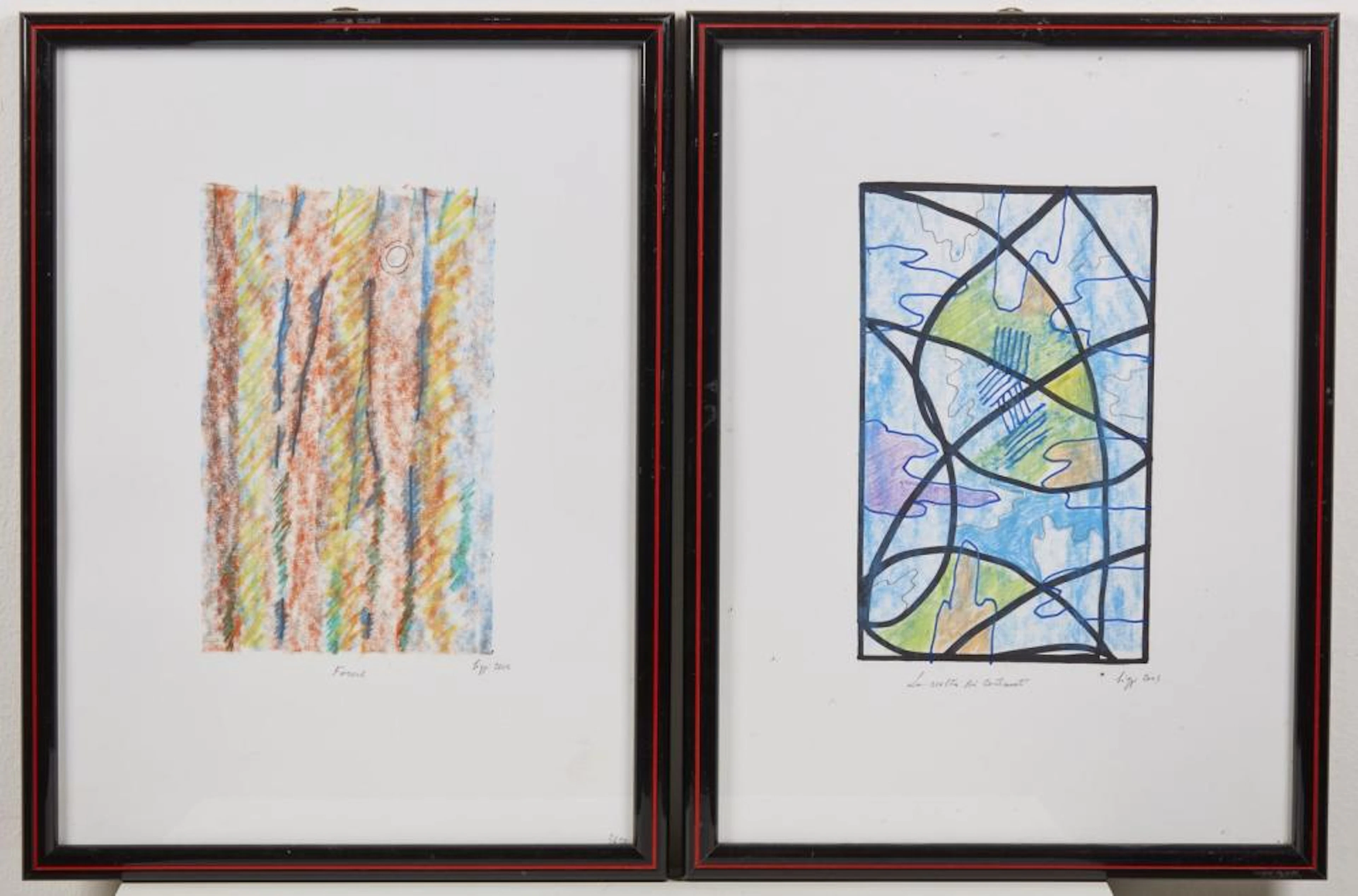 BIGGI GASTONE (1925 - 2014) Lot composed of n.2 artworks.