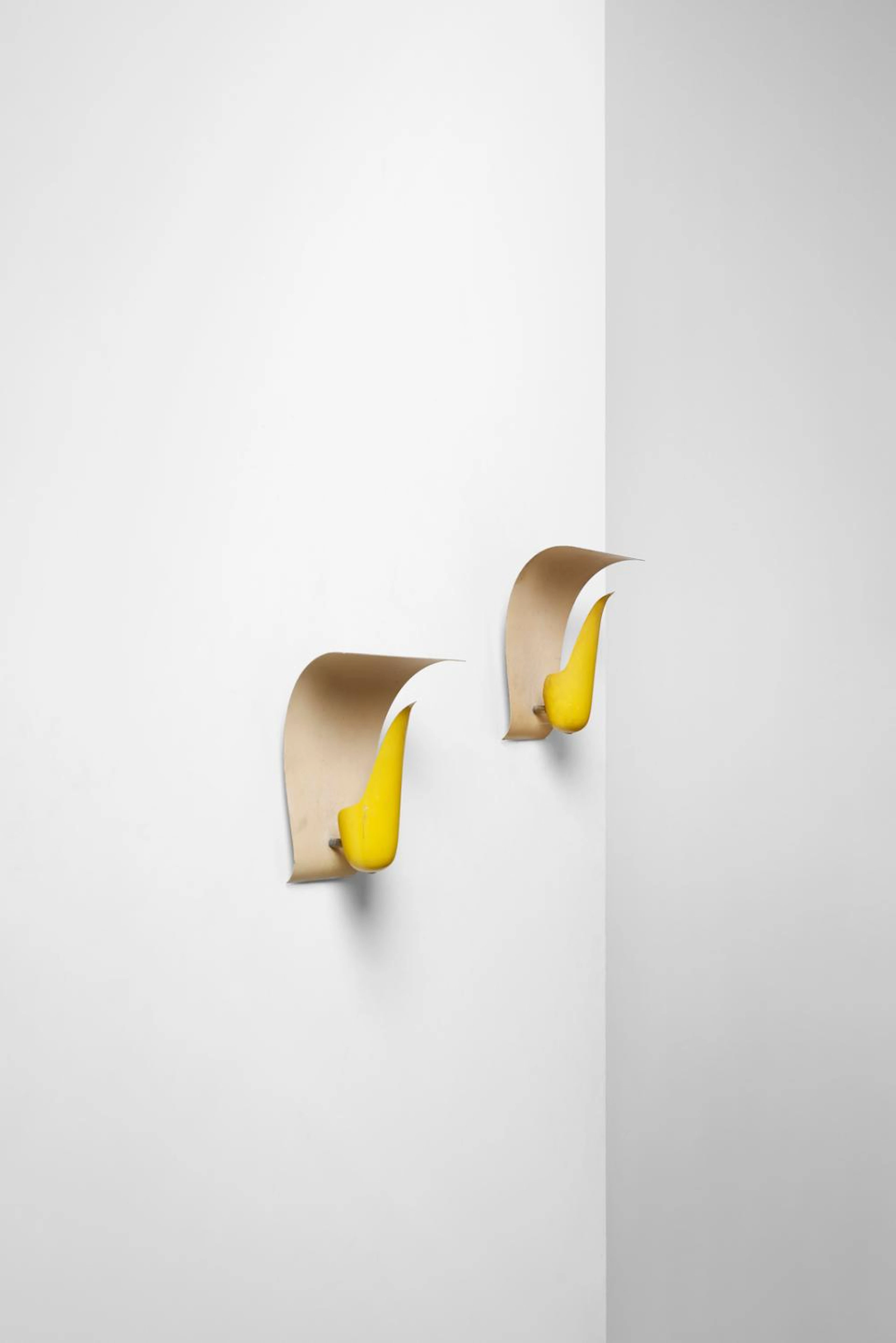 LELII ANGELO (1911 - 1979) - Pair of wall lamps for Arredoluce