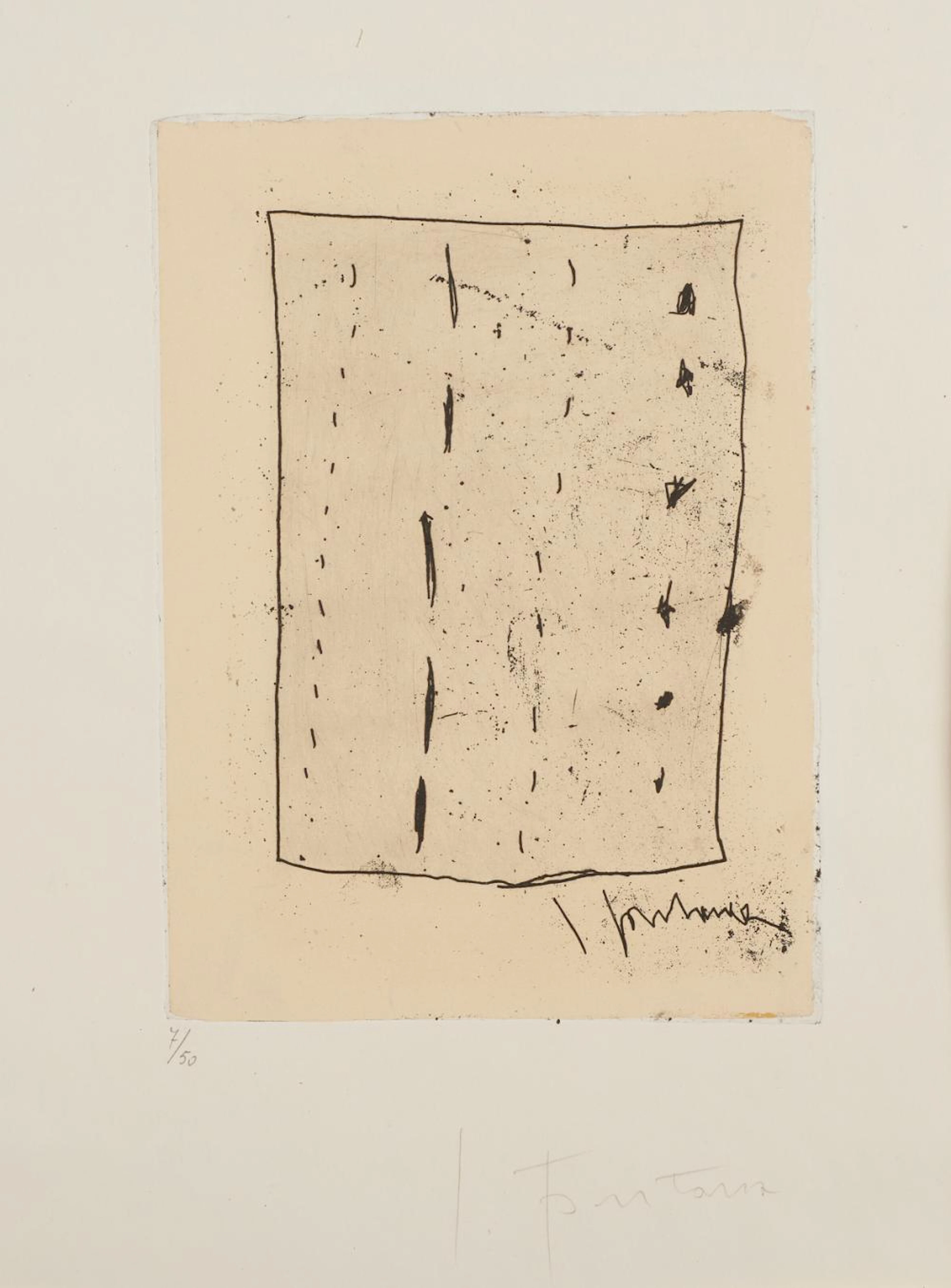 FONTANA LUCIO (1899 - 1968) - Concetto spaziale, Le Pagine.