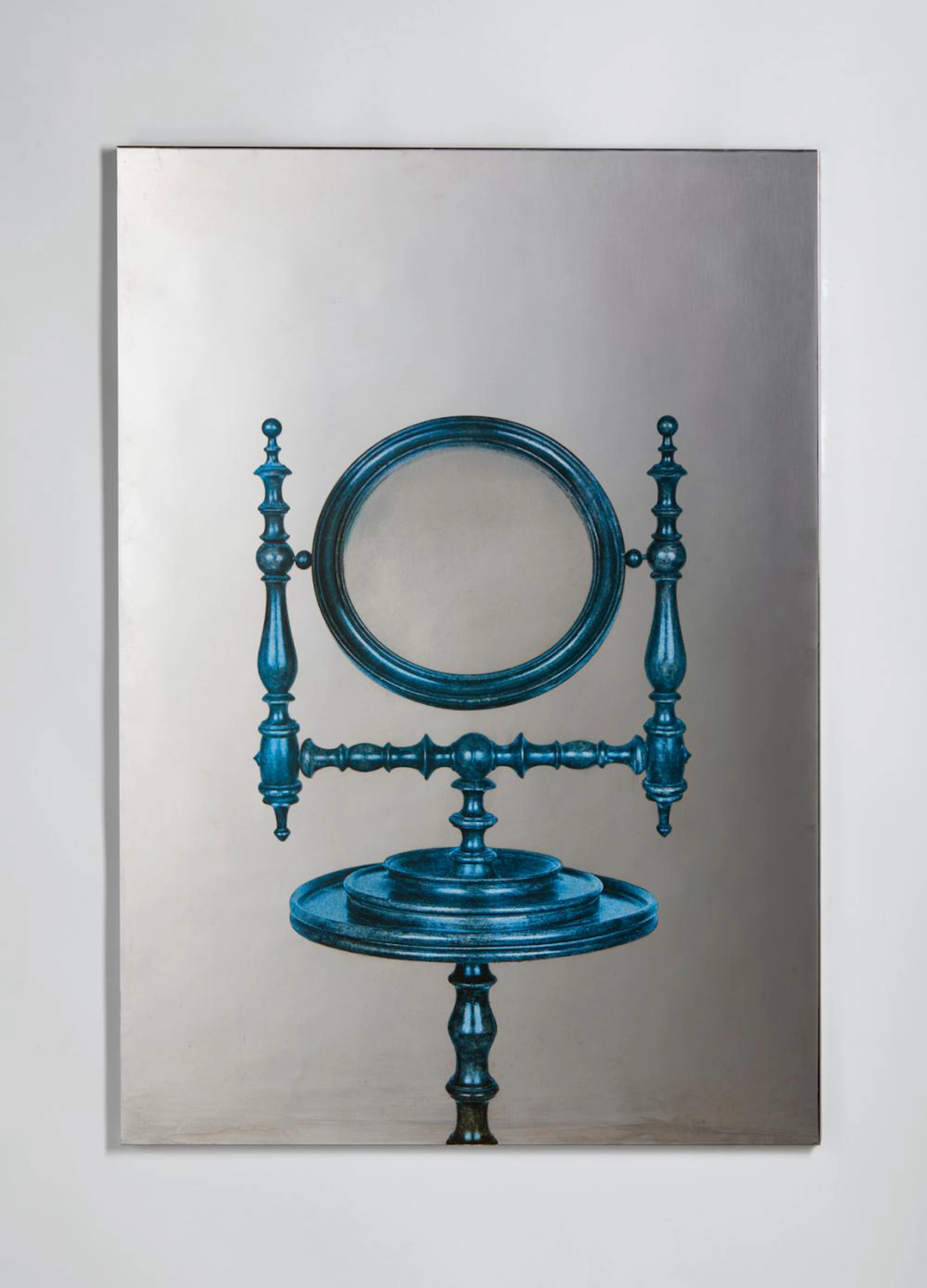 PISTOLETTO MICHELANGELO (n. 1933) - Specchio nello specchio.