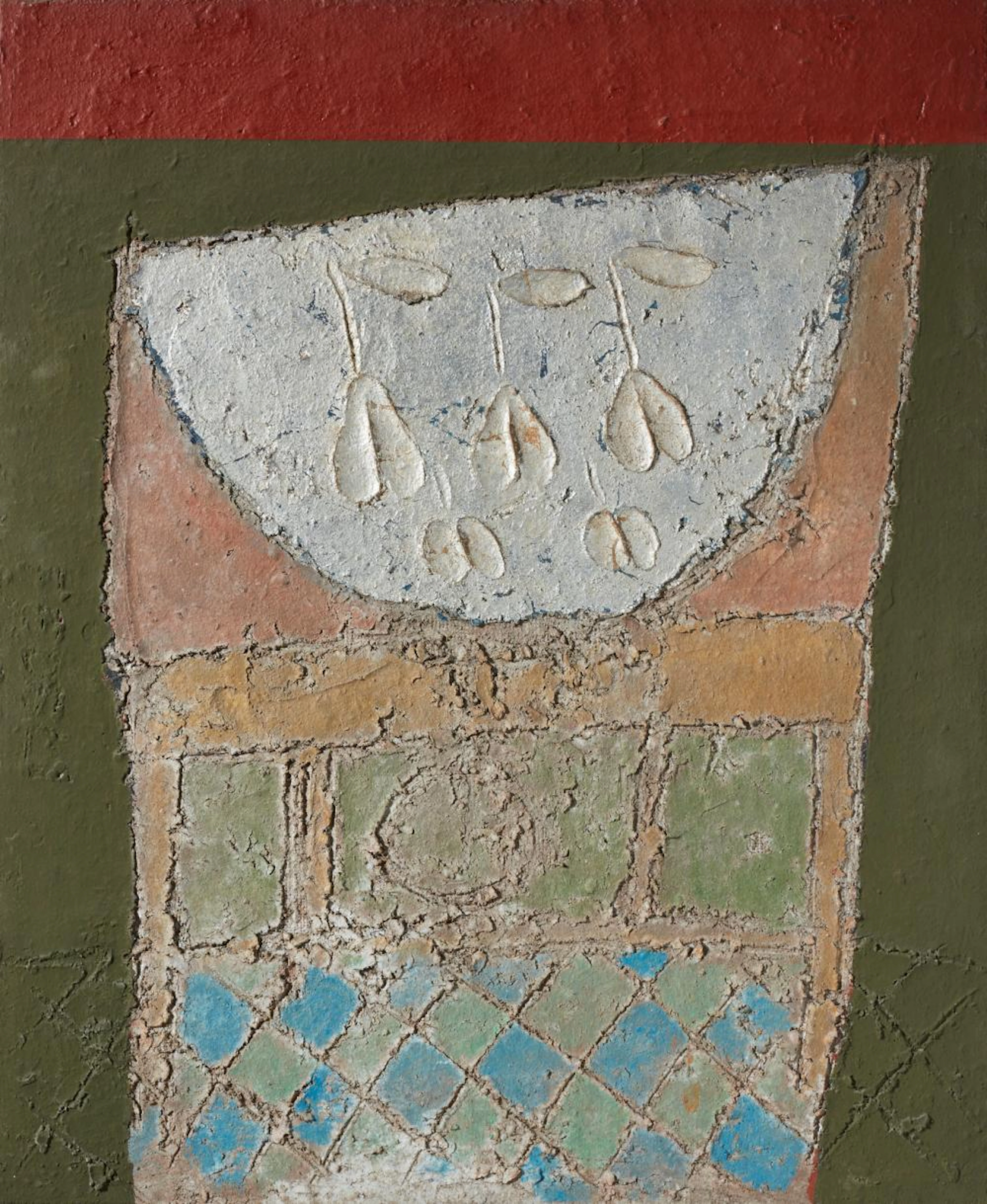 FEDELI FRANCESCO (1911 - 1998) - Composizione materica.