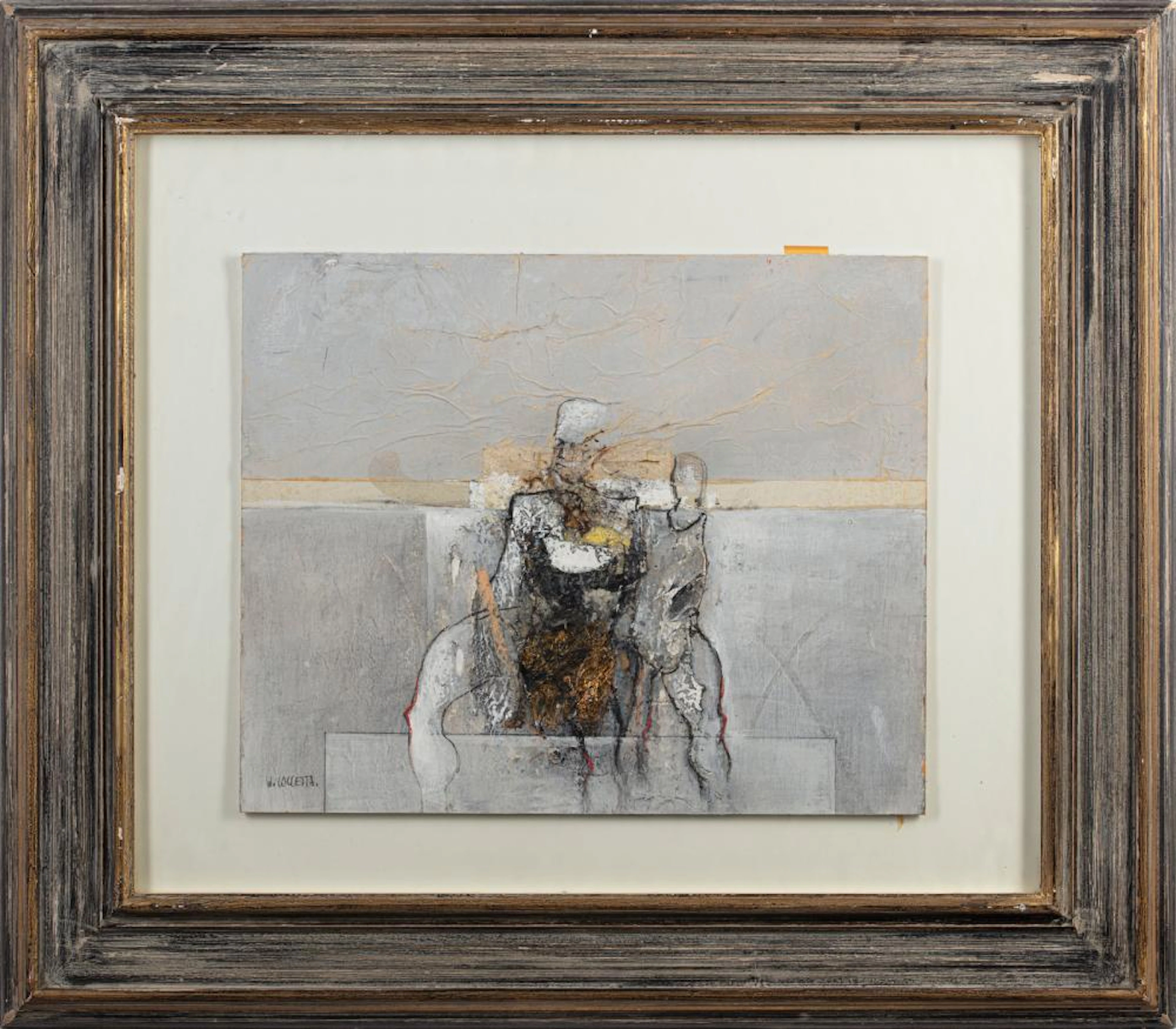 COCCETTA WALTER (n. 1951) - Dal ciclo "I prigionieri".
